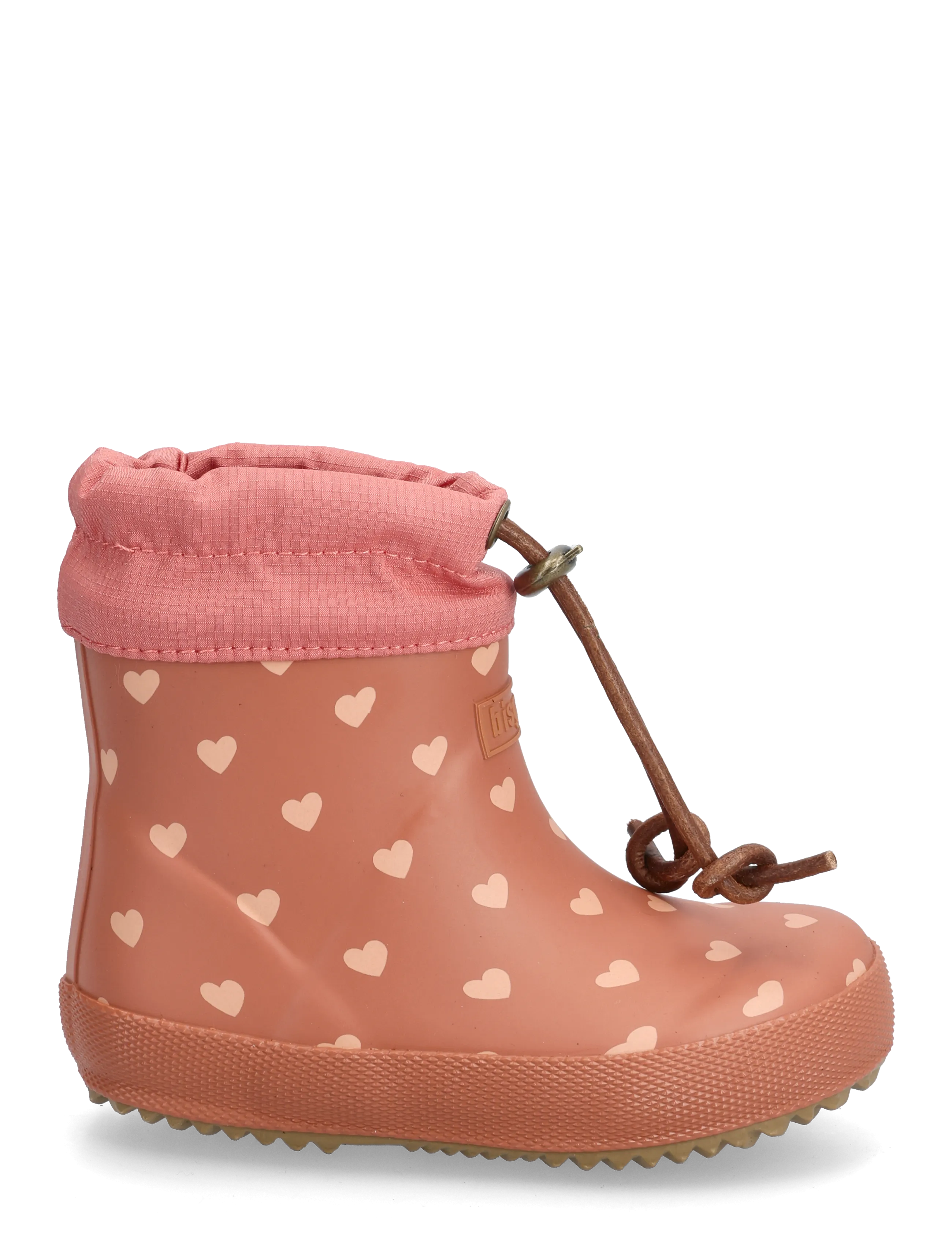 Bisgaard - bisgaard baby thermo - gefütterte gummistiefel - ruby heartbeat - 2