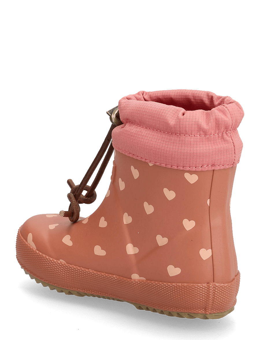 Bisgaard - bisgaard baby thermo - fodrade gummistövlar - ruby heartbeat - 3