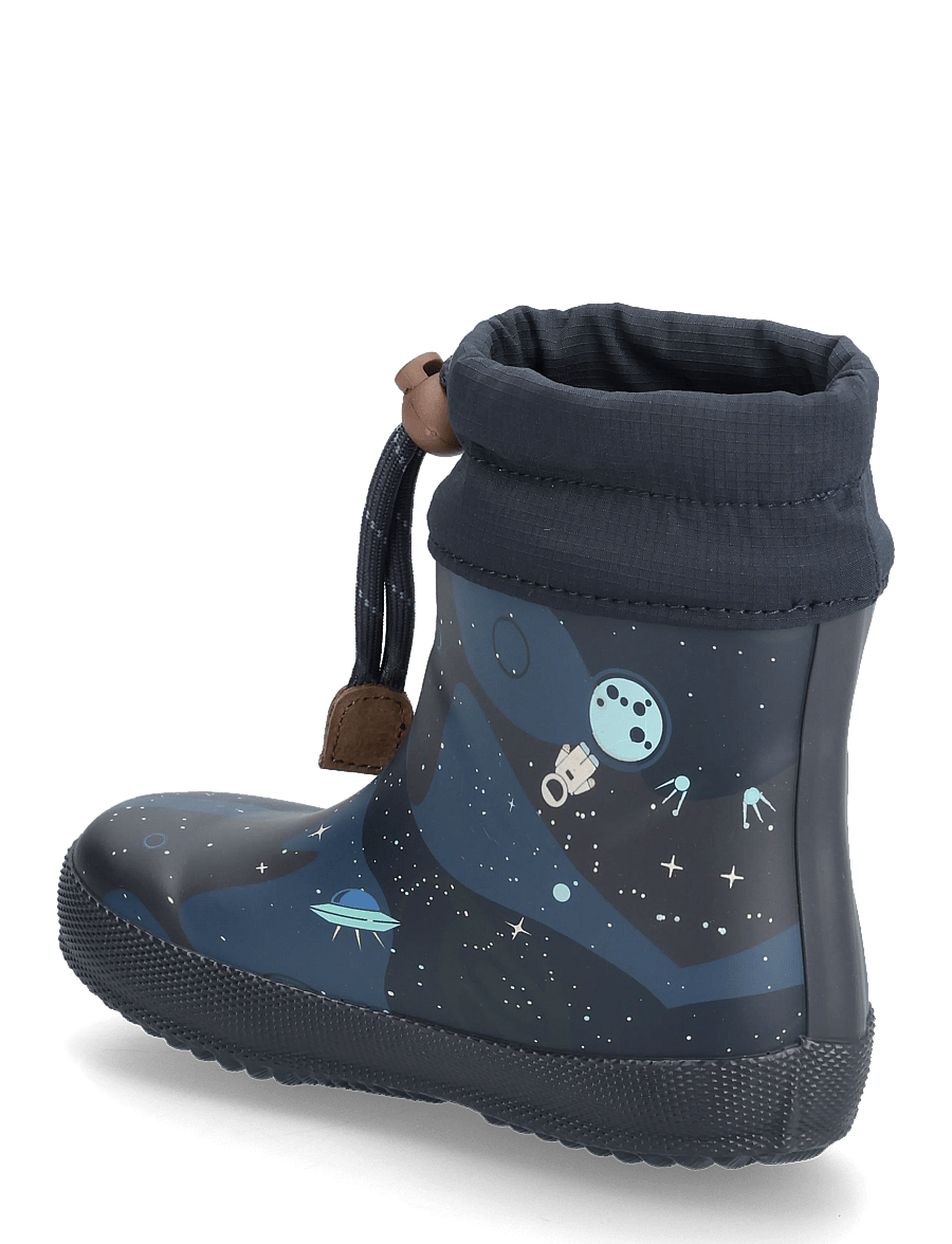 Bisgaard - bisgaard baby thermo - gummistøvler med for - space explorer - 3