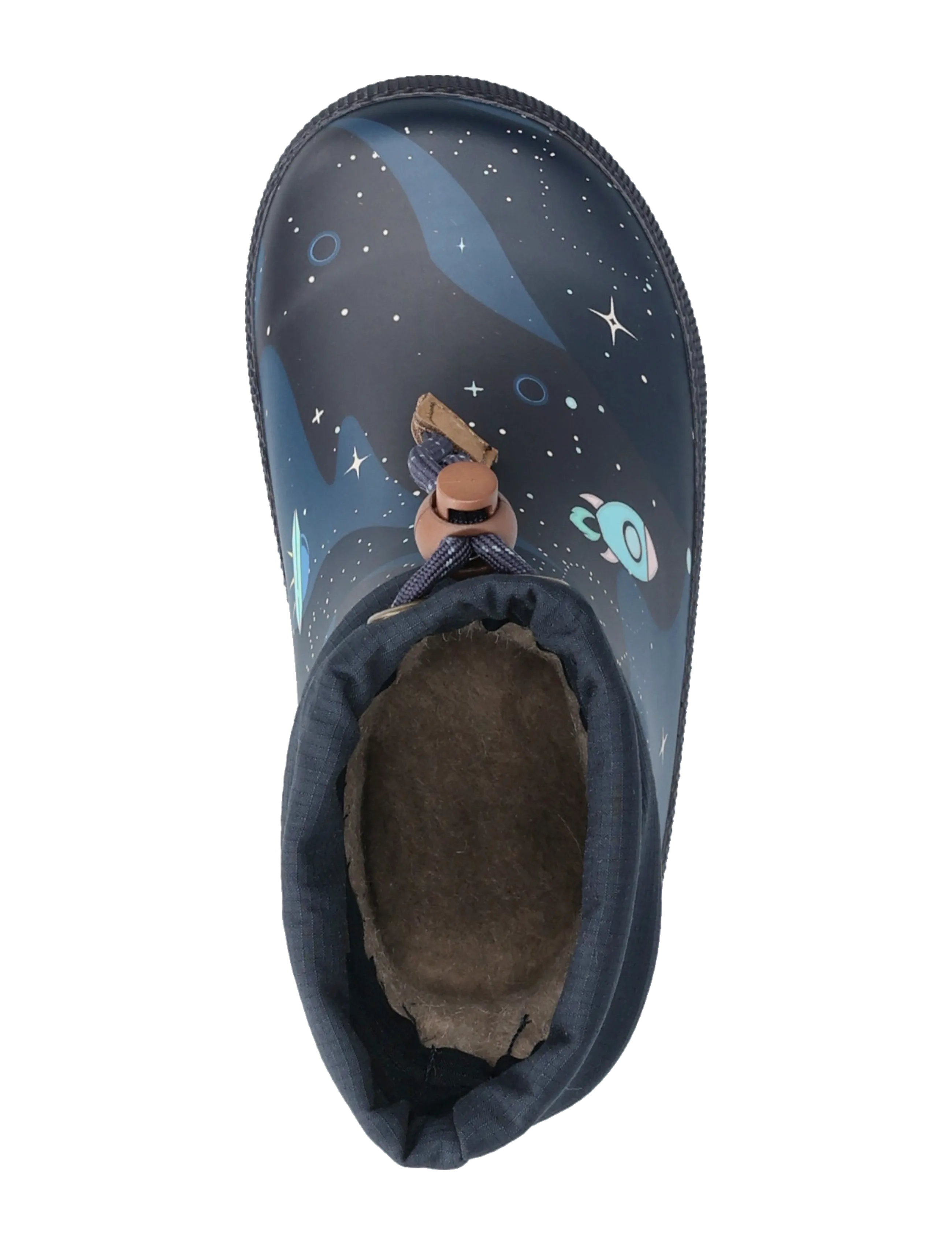 Bisgaard - bisgaard baby thermo - gummistøvler med for - space explorer - 4
