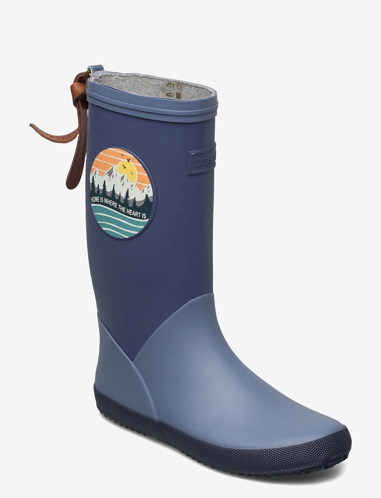 Bisgaard - bisgaard fashion II - ungefütterte gummistiefel - blue - 0