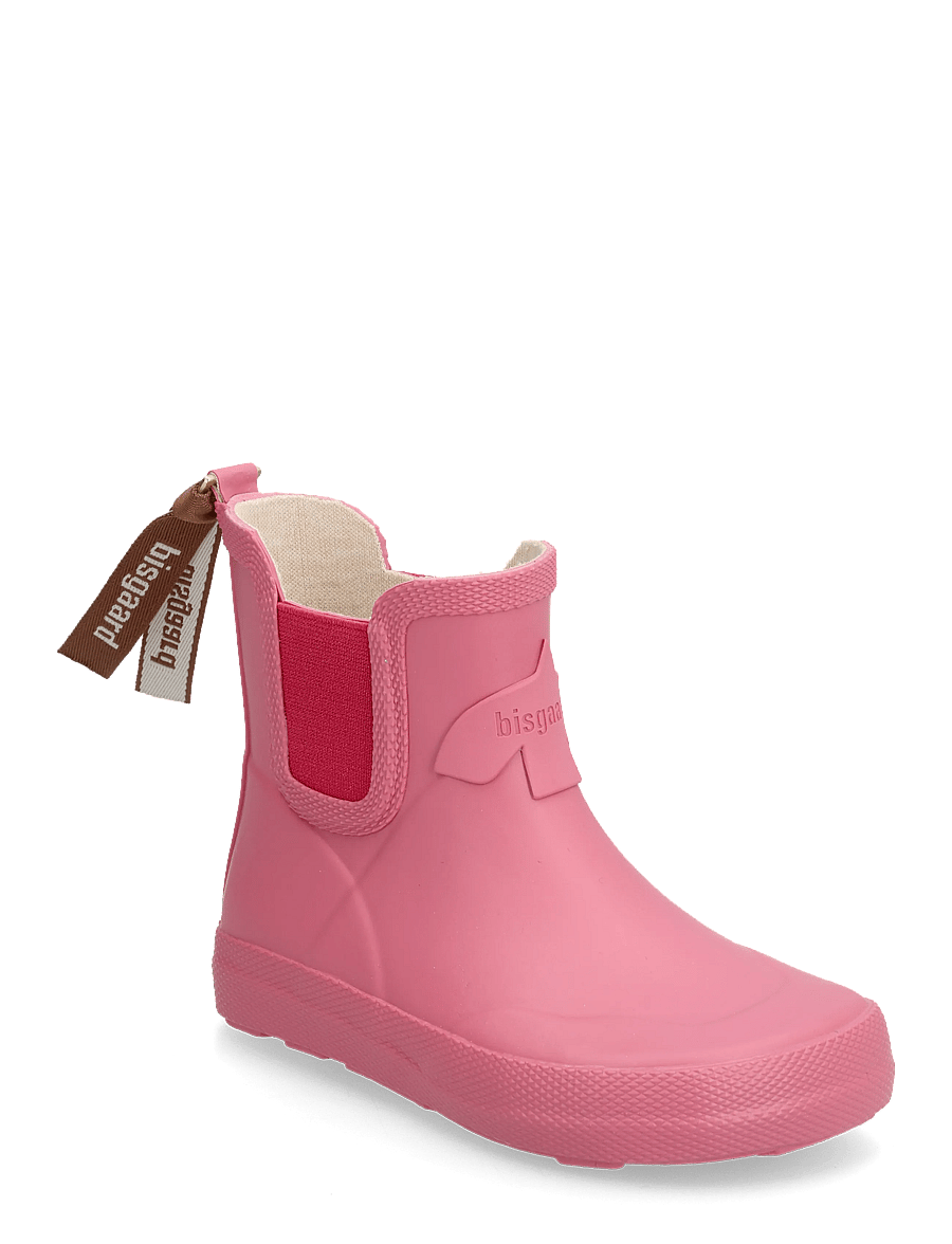 Bisgaard - bisgaard barefoot rubber - rubberlaarzen zonder voering - pink - 0