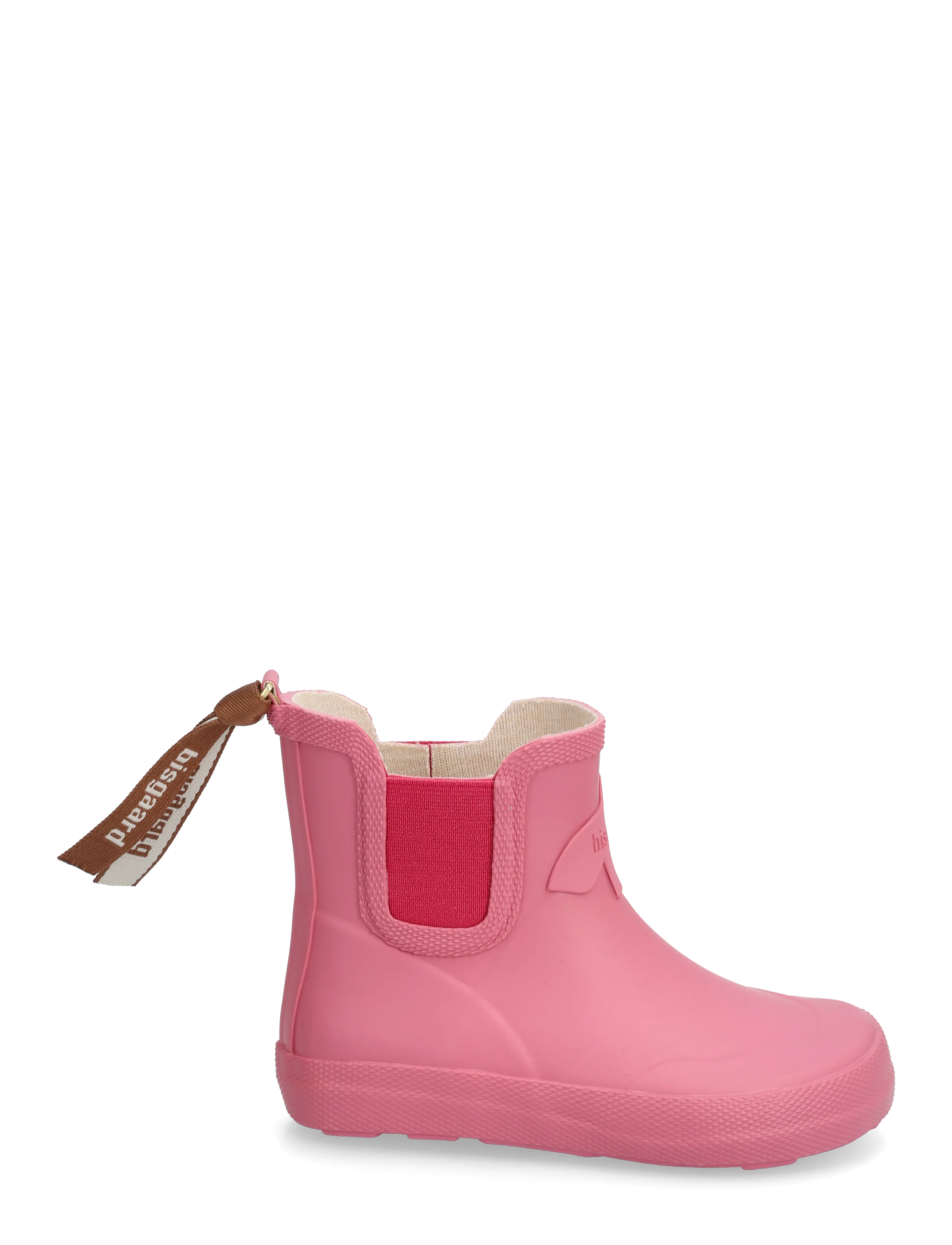Bisgaard - bisgaard barefoot rubber - ungefütterte gummistiefel - pink - 1