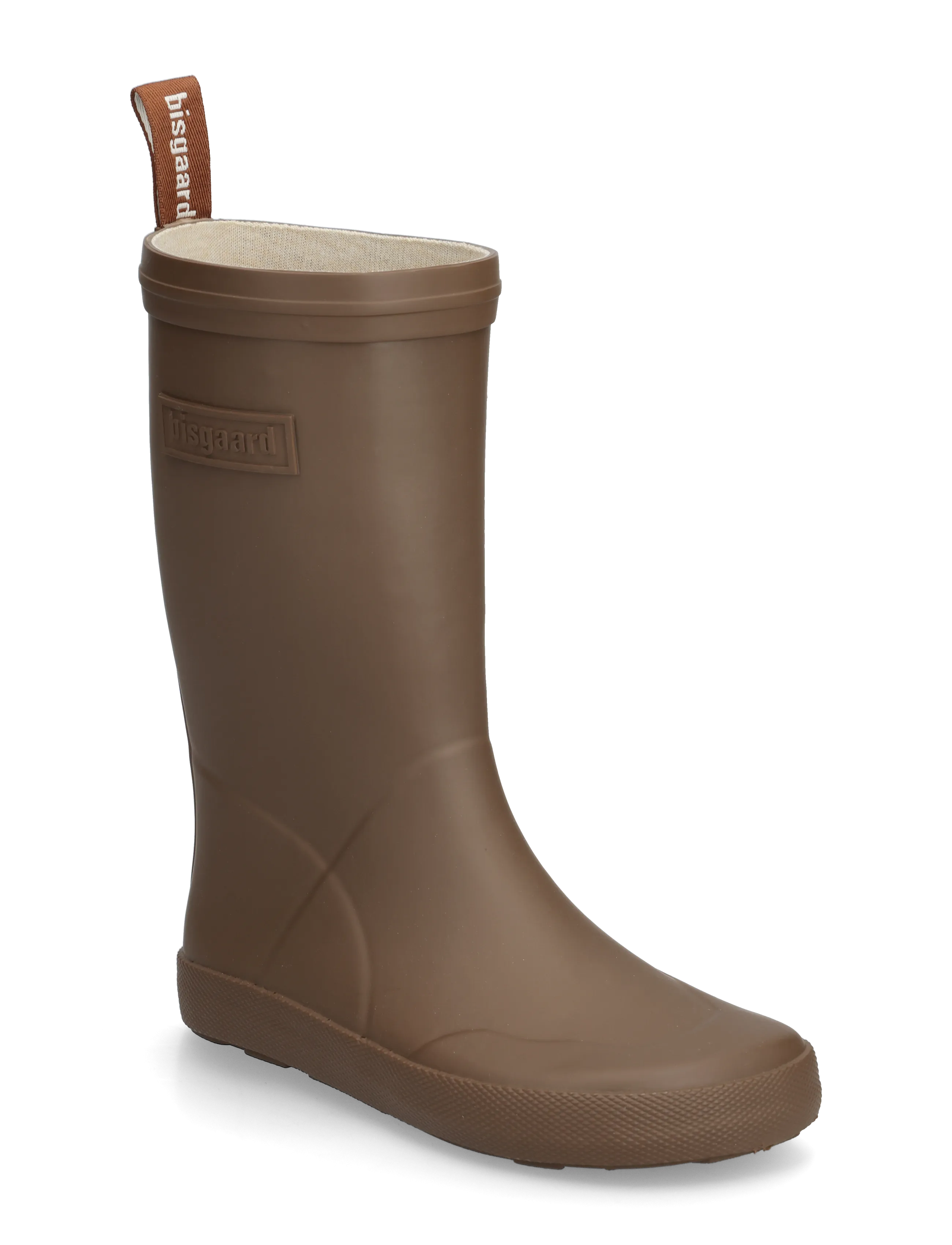 Bisgaard Barefoot High Rubber, 24/15.3 cm, Rubberboots, Braun - Unlined Kinder
