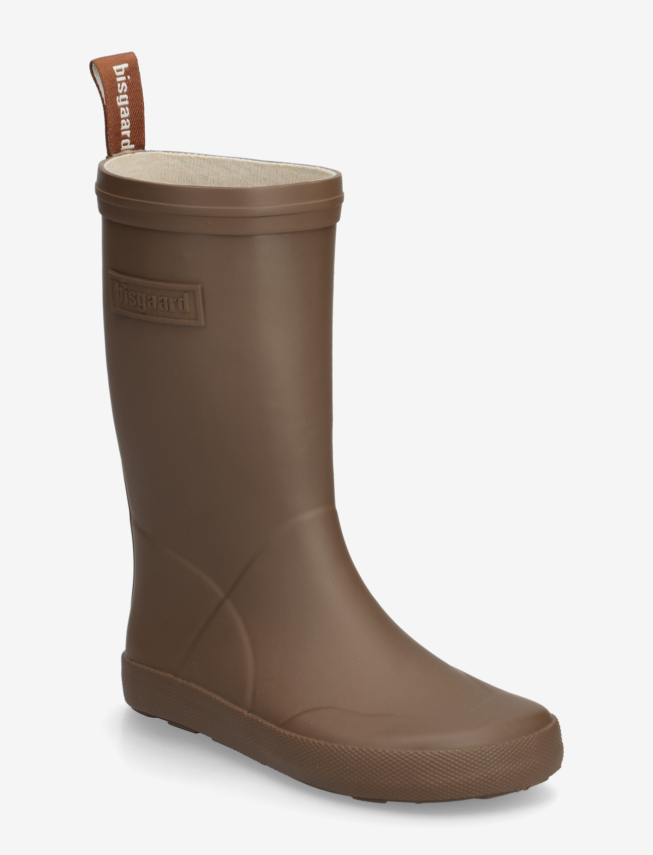 Bisgaard - bisgaard barefoot high rubber - unlined rubberboots - chocolate - 0