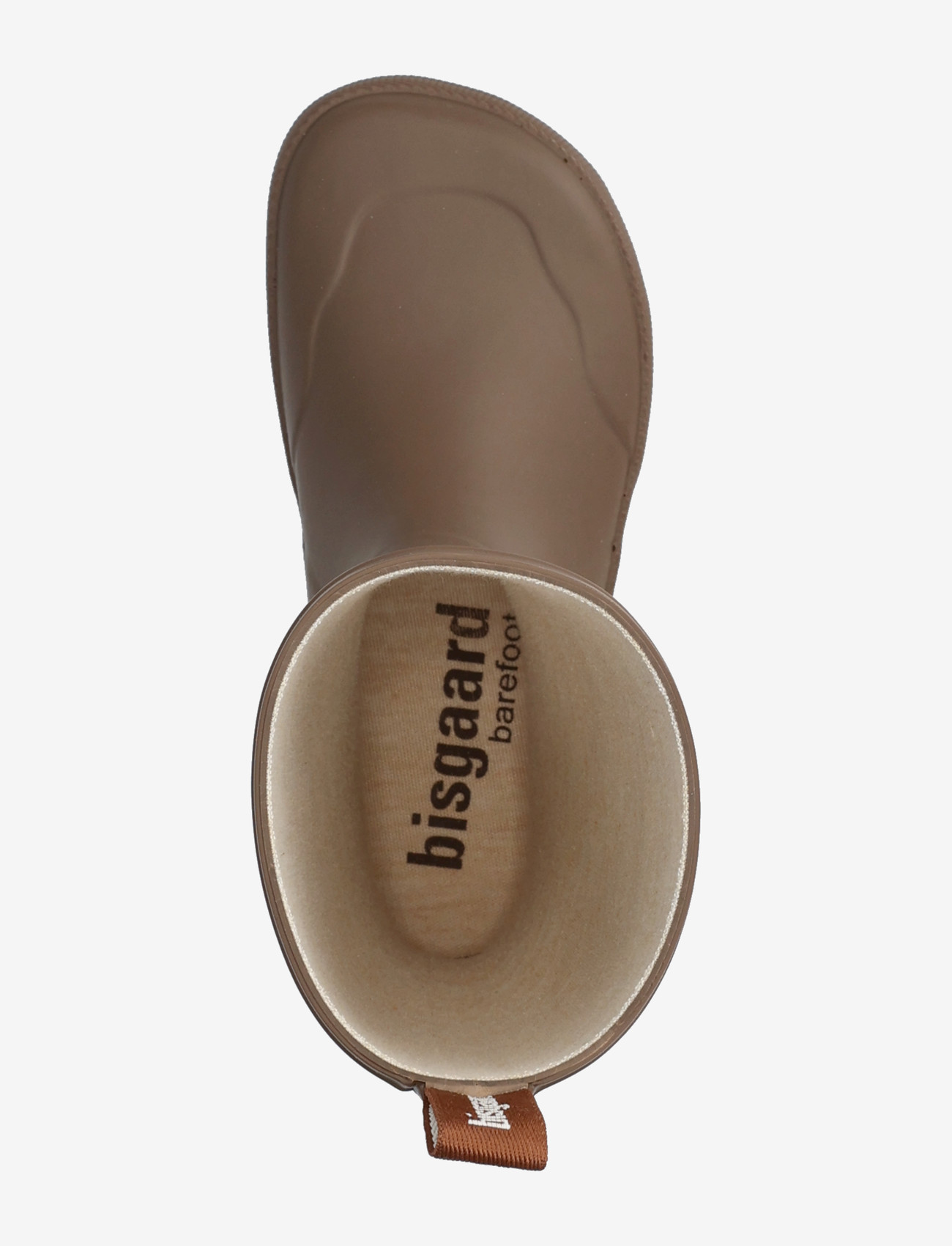 Bisgaard - bisgaard barefoot high rubber - unlined rubberboots - chocolate - 3