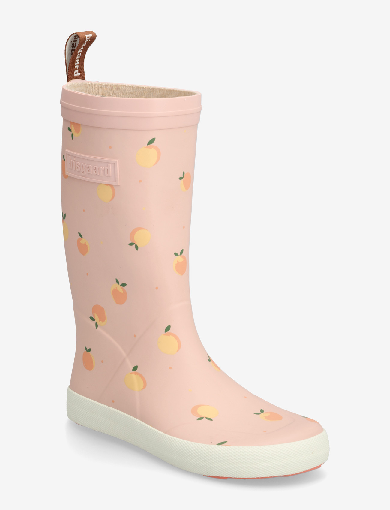 Bisgaard - bisgaard barefoot high rubber - ungefütterte gummistiefel - peach pop - 0