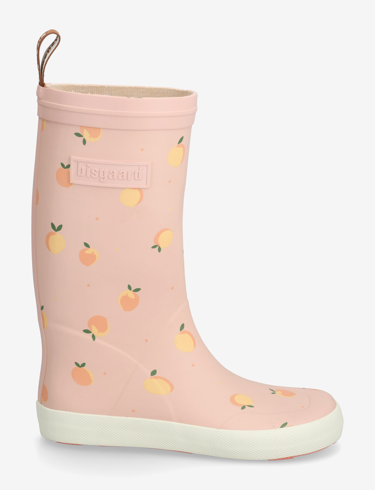 Bisgaard - bisgaard barefoot high rubber - ungefütterte gummistiefel - peach pop - 1
