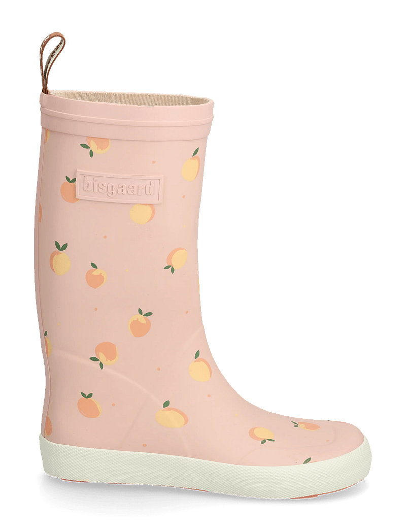 Bisgaard - bisgaard barefoot high rubber - ungefütterte gummistiefel - peach pop - 1
