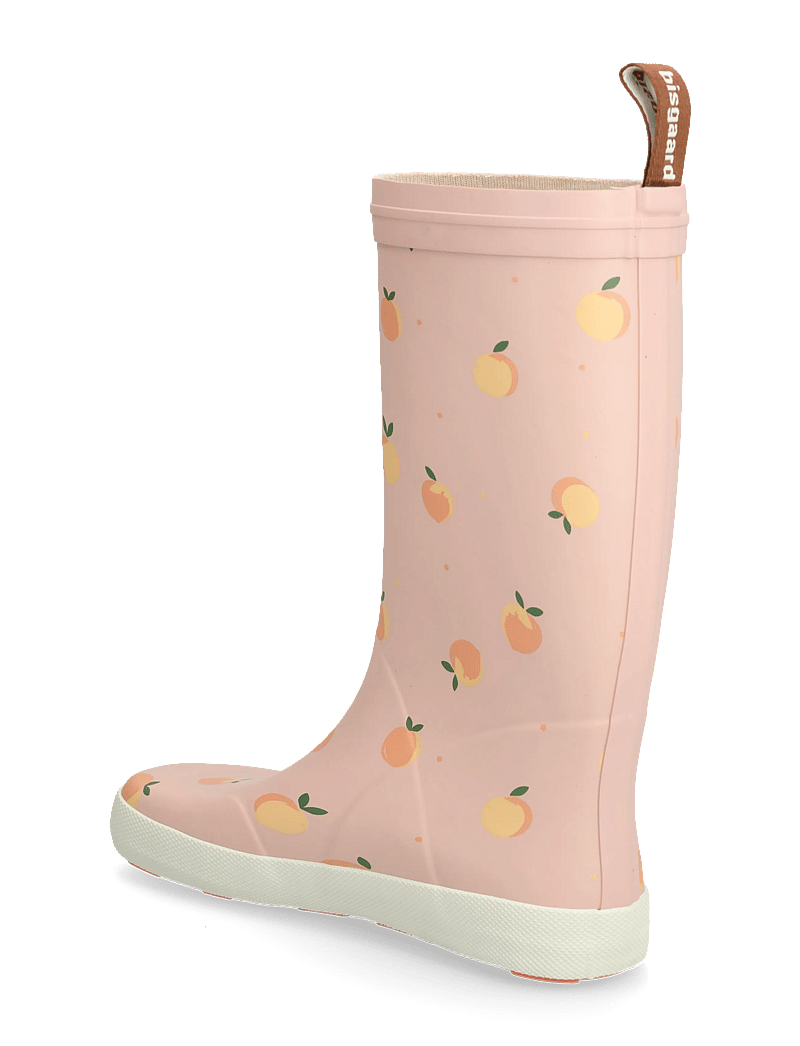 Bisgaard - bisgaard barefoot high rubber - ungefütterte gummistiefel - peach pop - 2