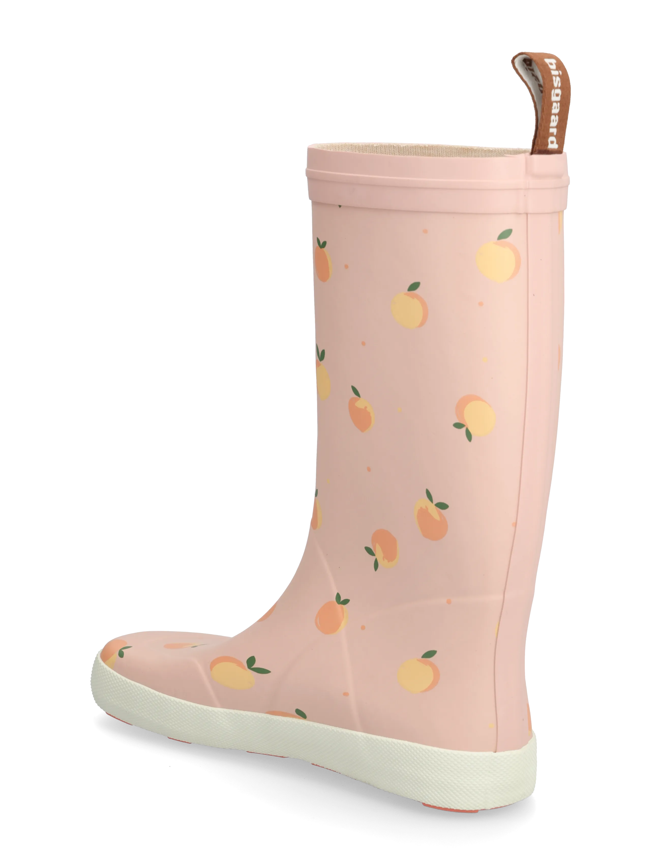 Bisgaard - bisgaard barefoot high rubber - ungefütterte gummistiefel - peach pop - 2