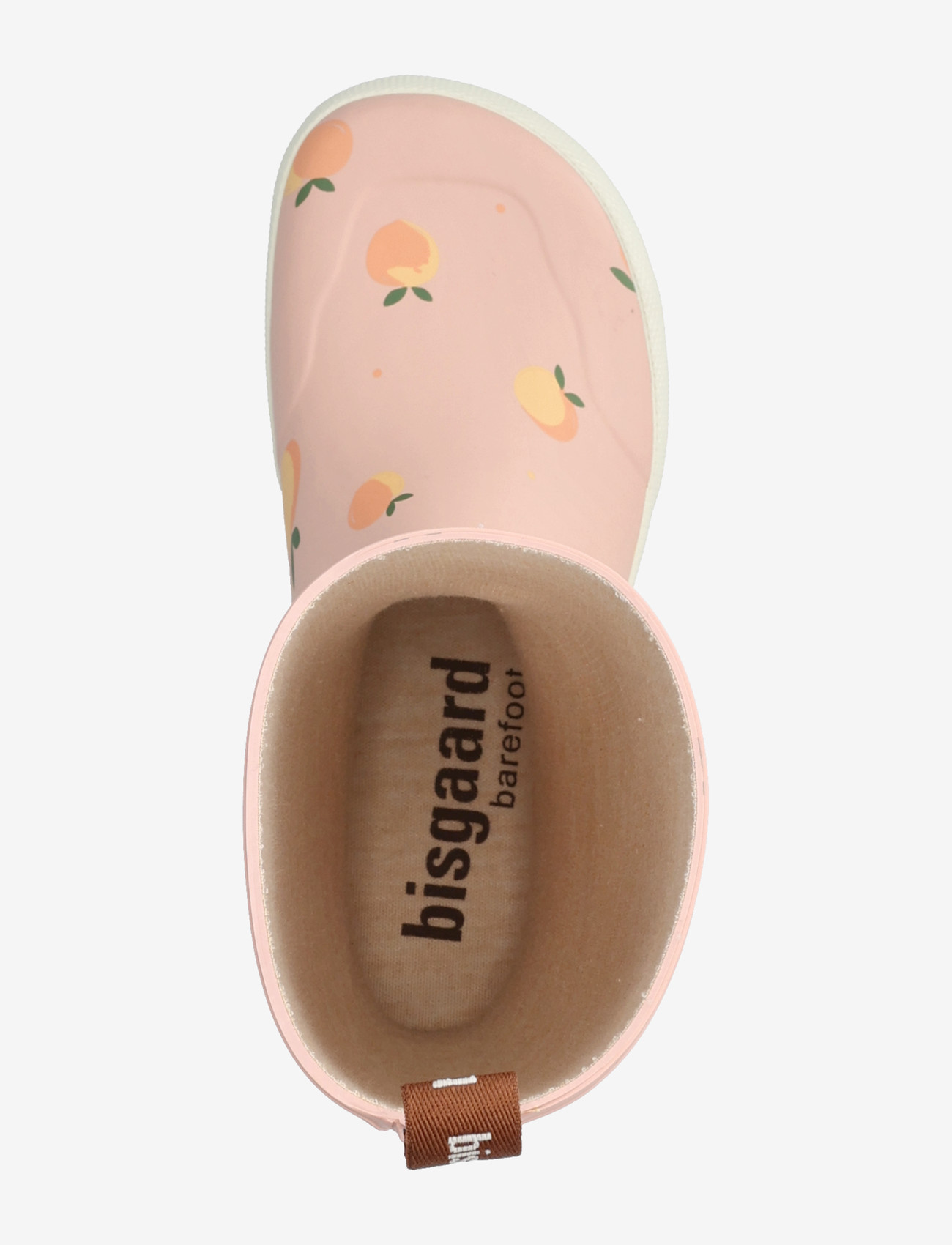 Bisgaard - bisgaard barefoot high rubber - ungefütterte gummistiefel - peach pop - 3