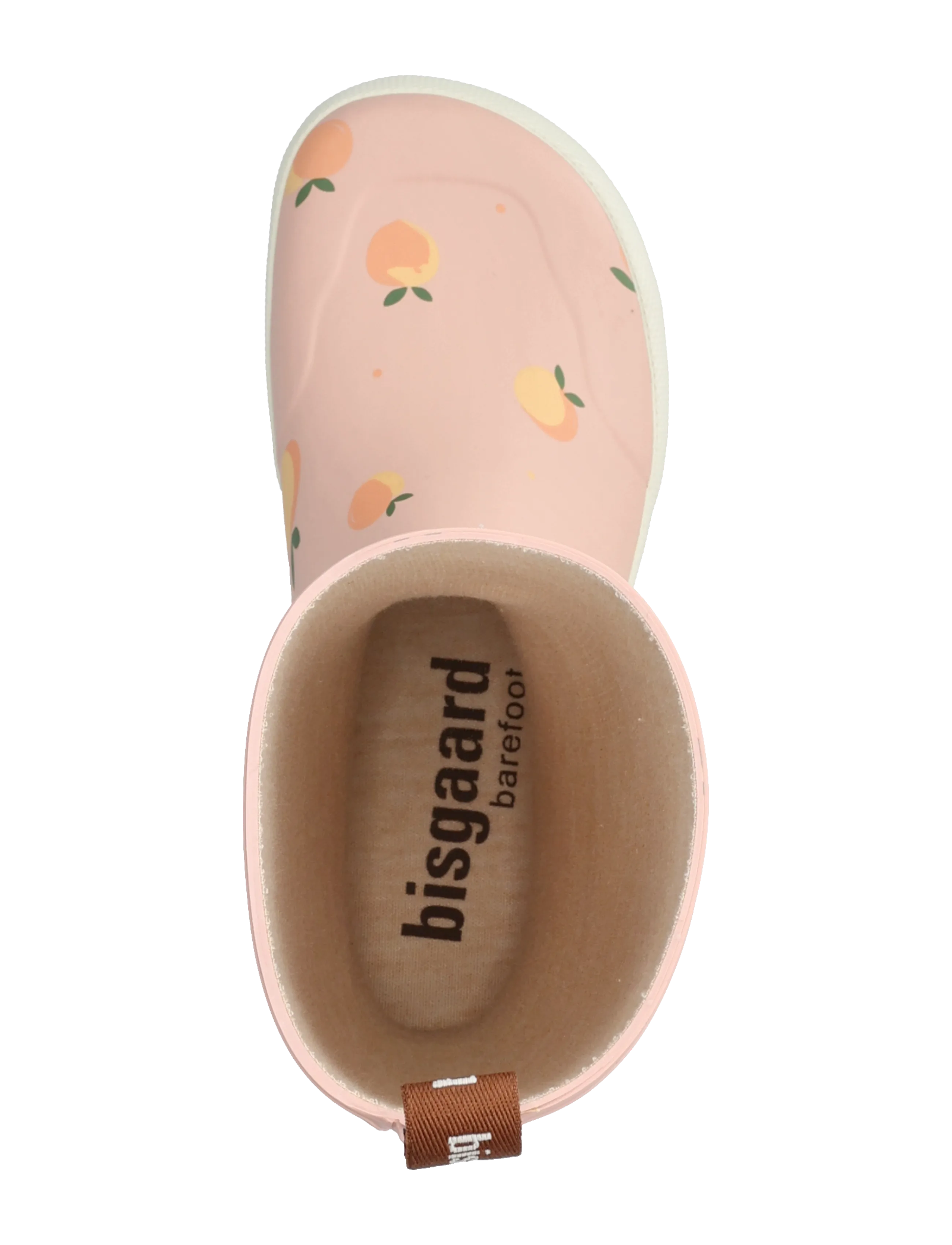 Bisgaard - bisgaard barefoot high rubber - ungefütterte gummistiefel - peach pop - 3
