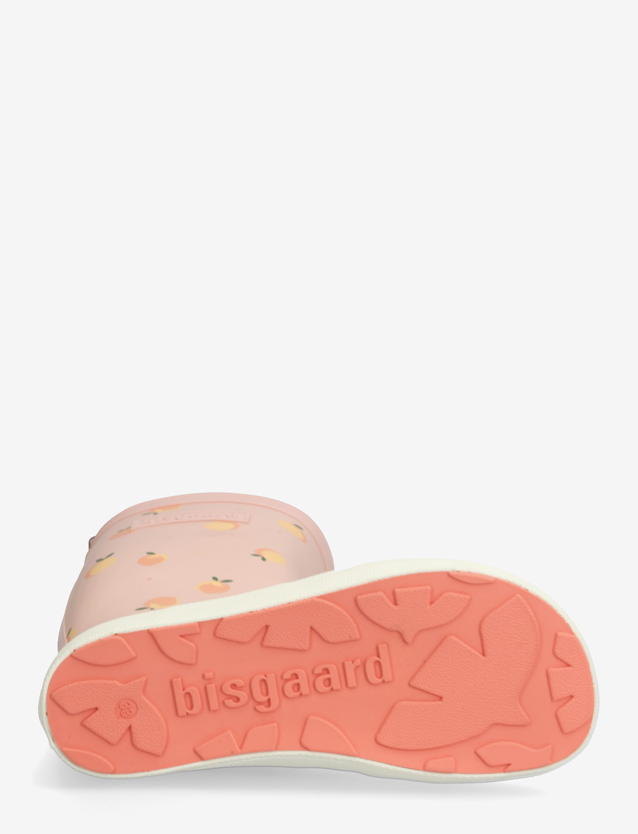 Bisgaard - bisgaard barefoot high rubber - ungefütterte gummistiefel - peach pop - 4