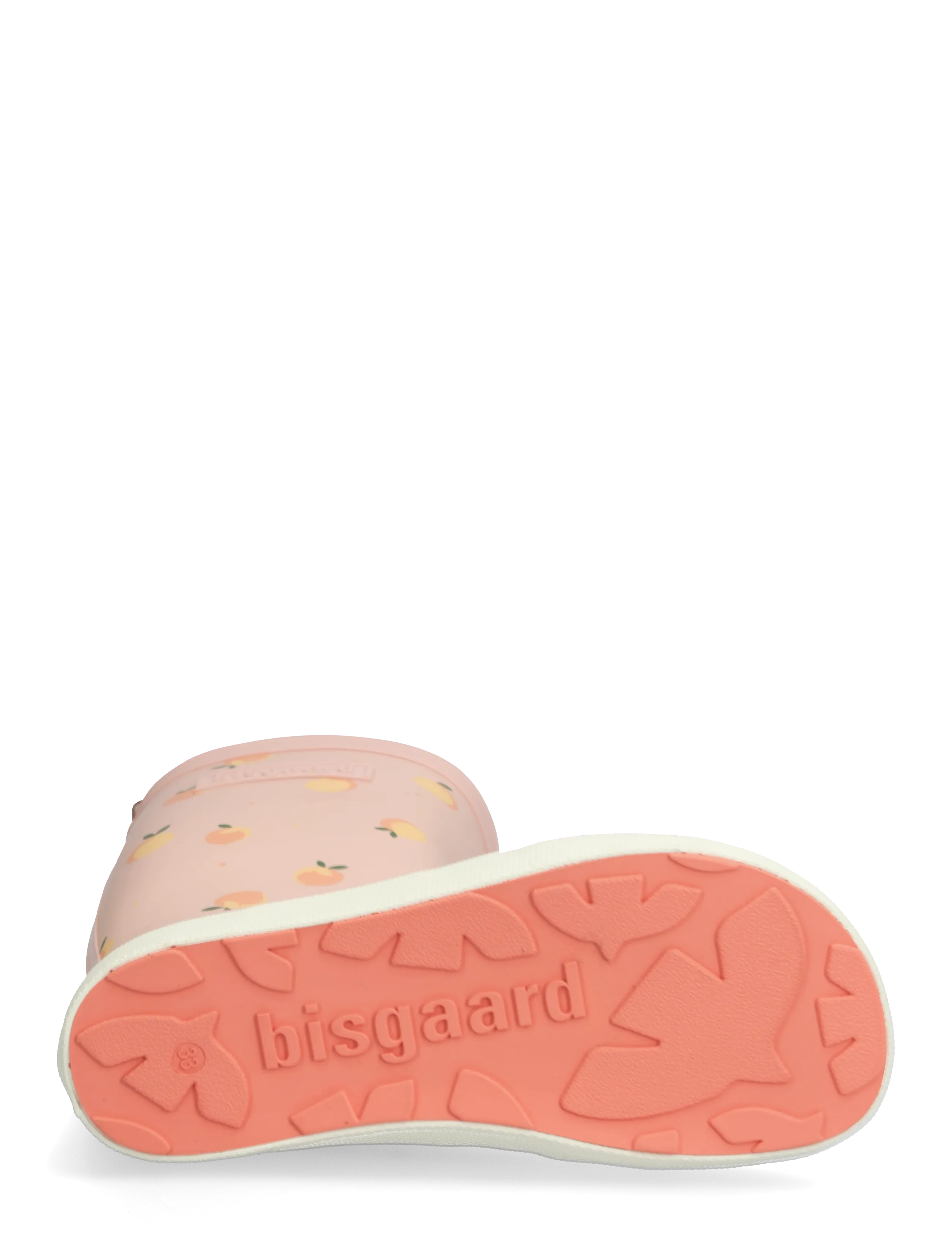 Bisgaard - bisgaard barefoot high rubber - ungefütterte gummistiefel - peach pop - 4