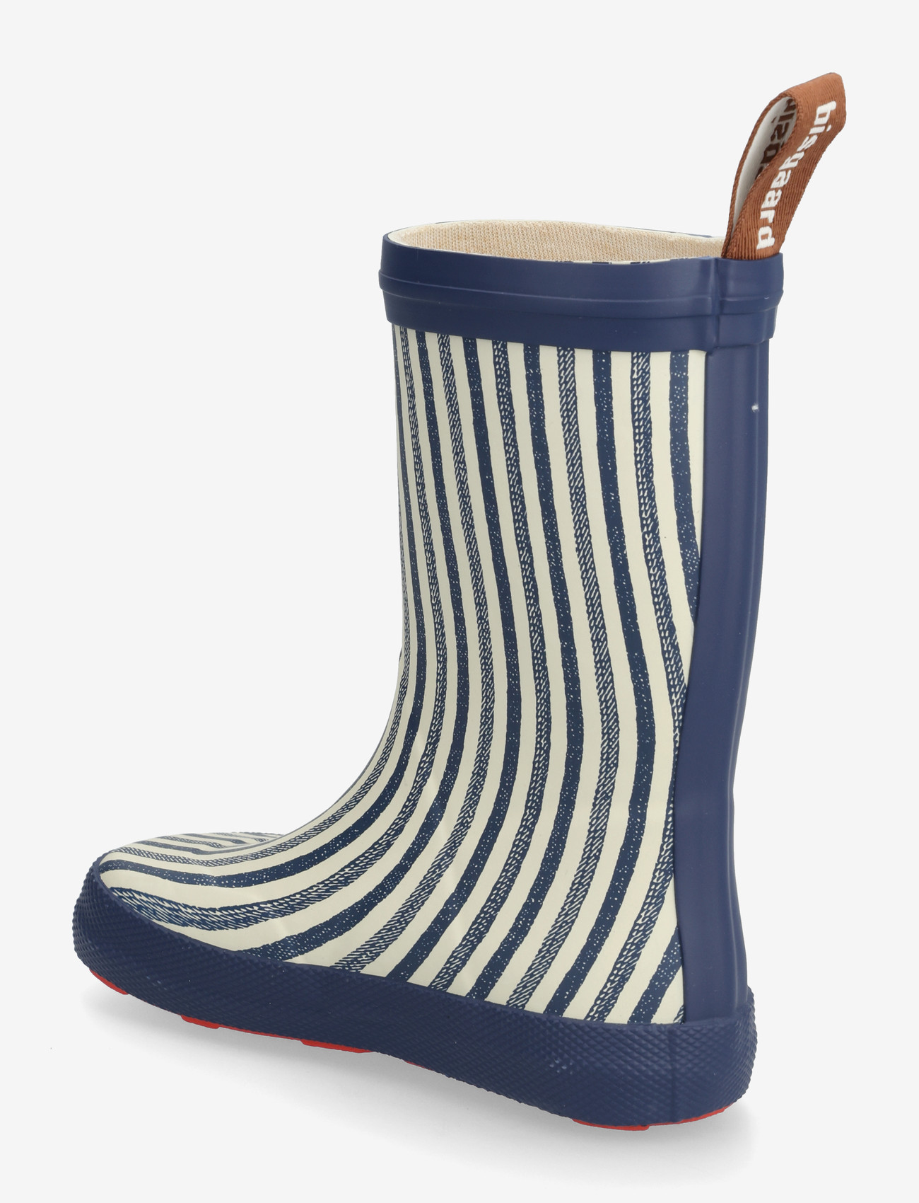 Bisgaard - bisgaard barefoot high rubber - voodrita kummikud - sailor stripes - 2