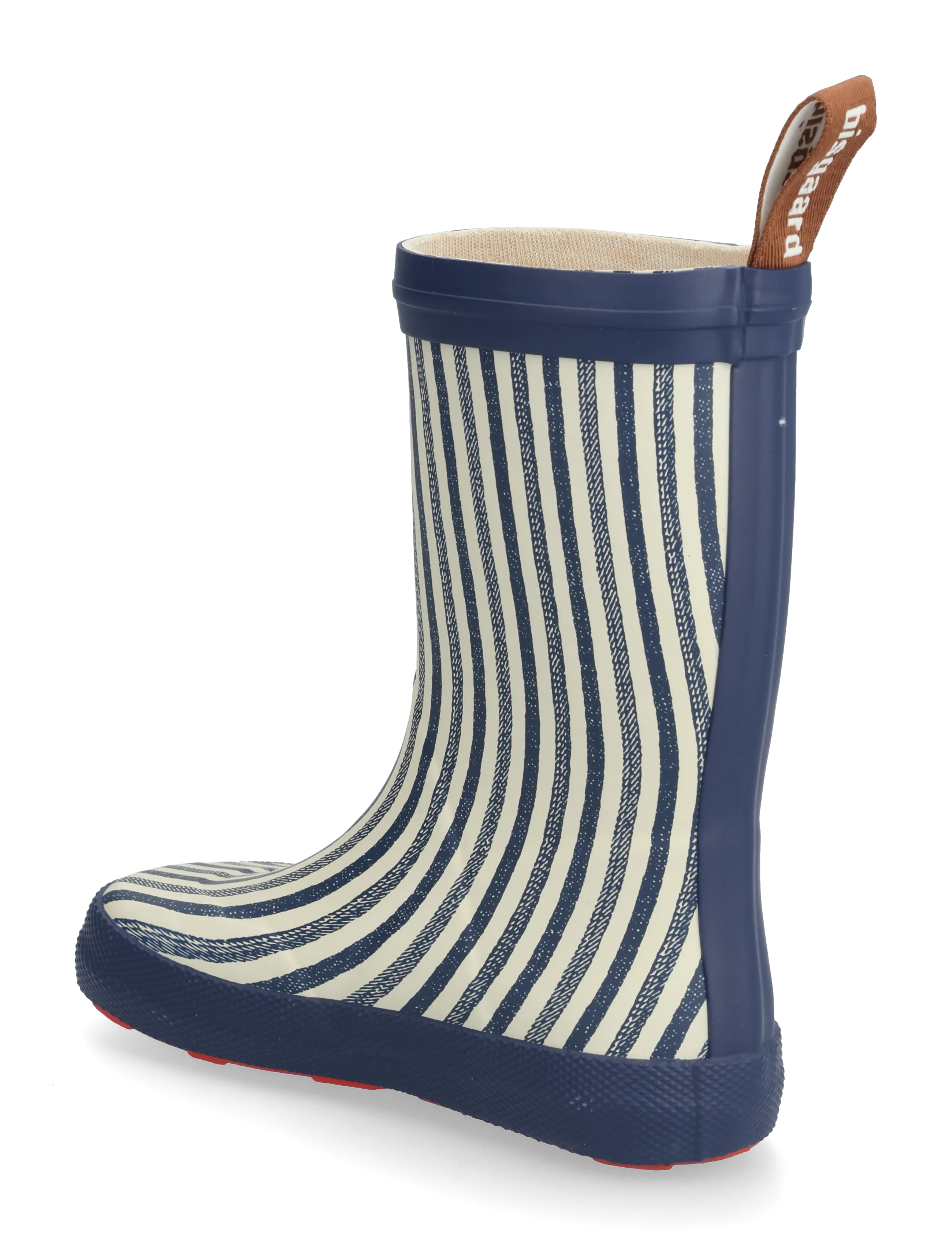 Bisgaard - bisgaard barefoot high rubber - gummistøvler uden for - sailor stripes - 2