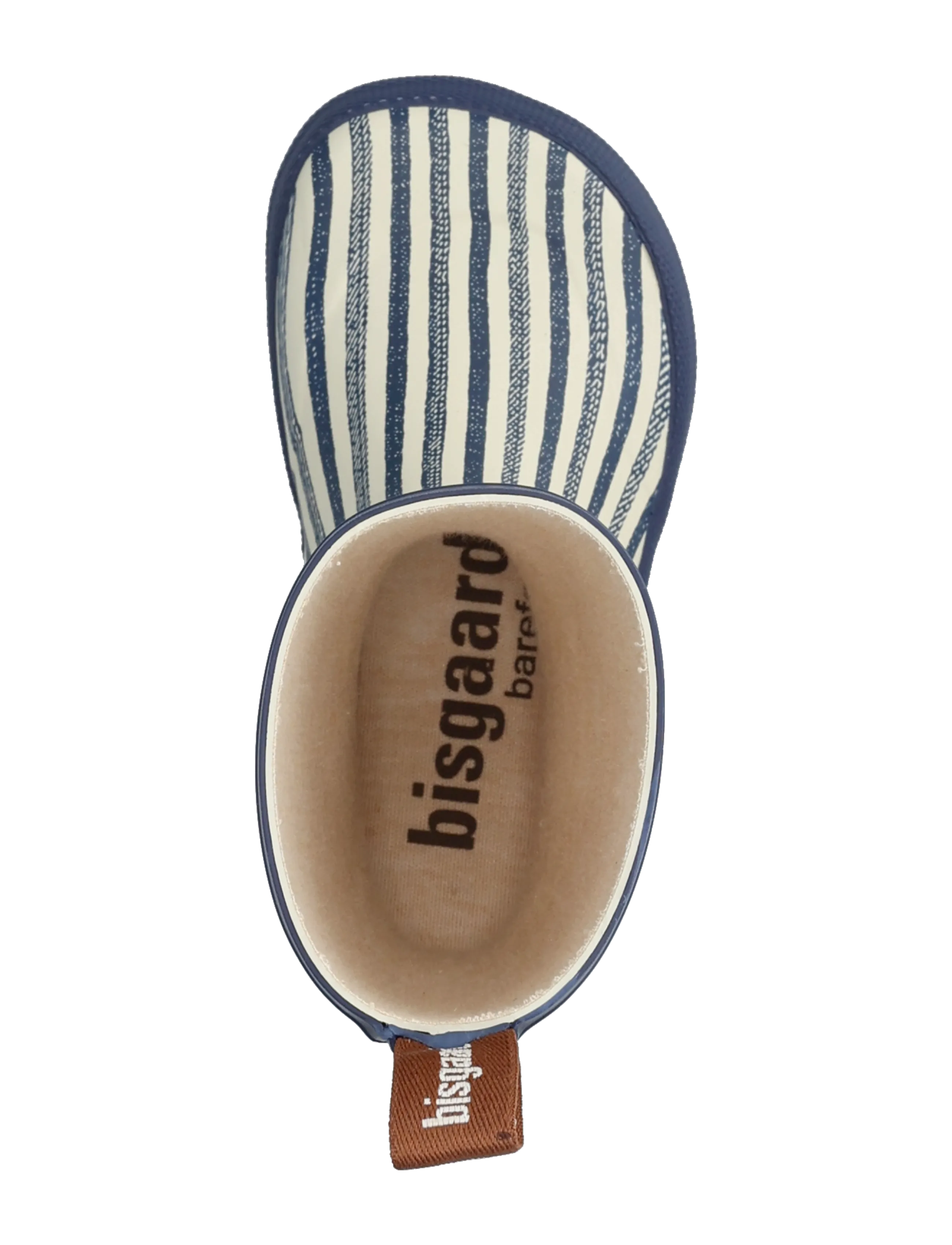 Bisgaard - bisgaard barefoot high rubber - gummistøvler uden for - sailor stripes - 3
