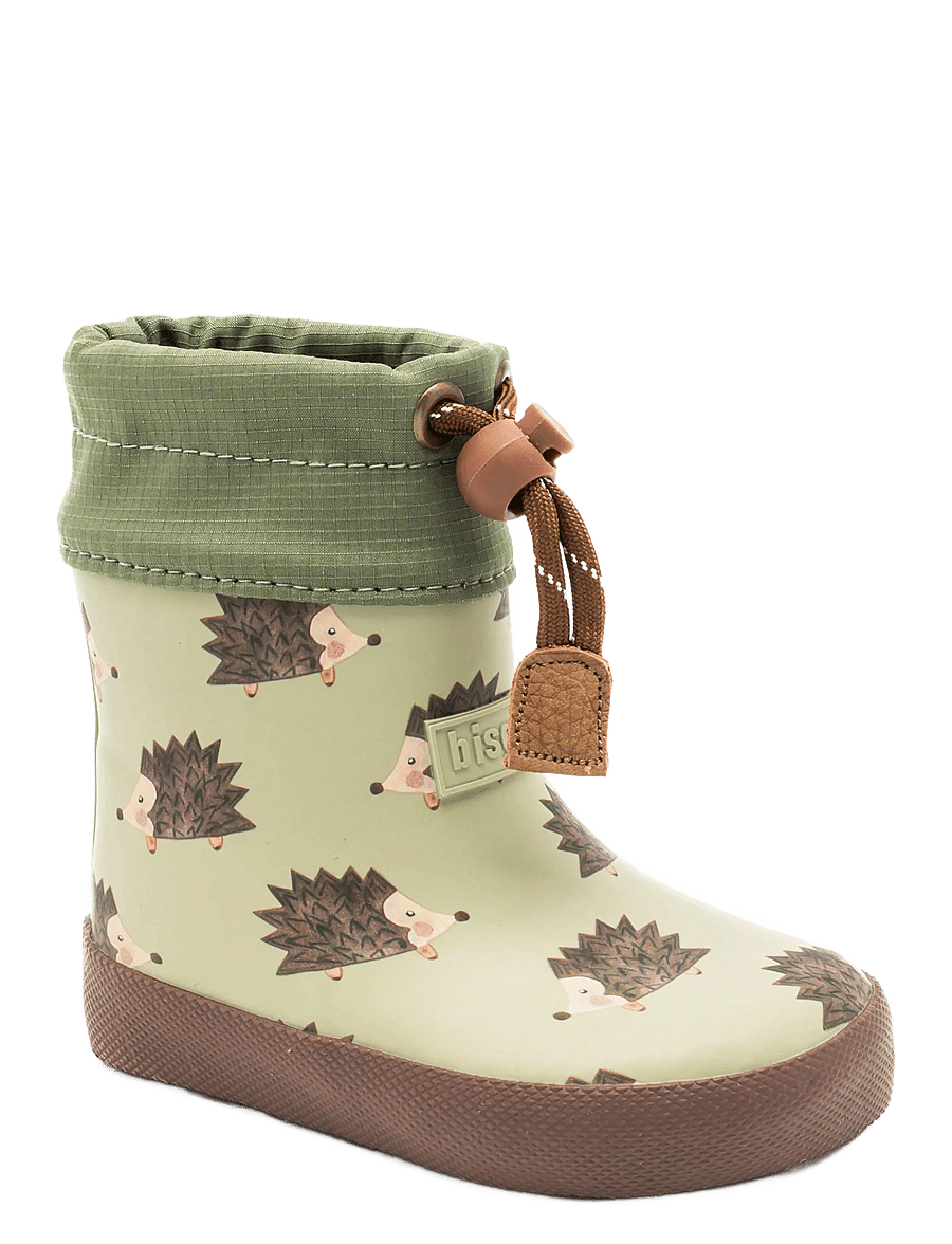 Bisgaard - bisgaard barefoot thermo rubber - fodrade gummistövlar - hedgehog - 1