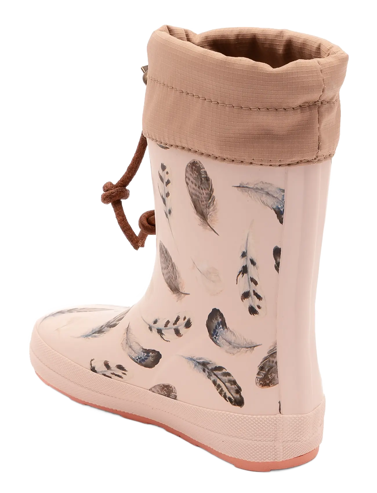 Bisgaard - bisgaard barefoot thermo high rubber - fodrade gummistövlar - feather - 2