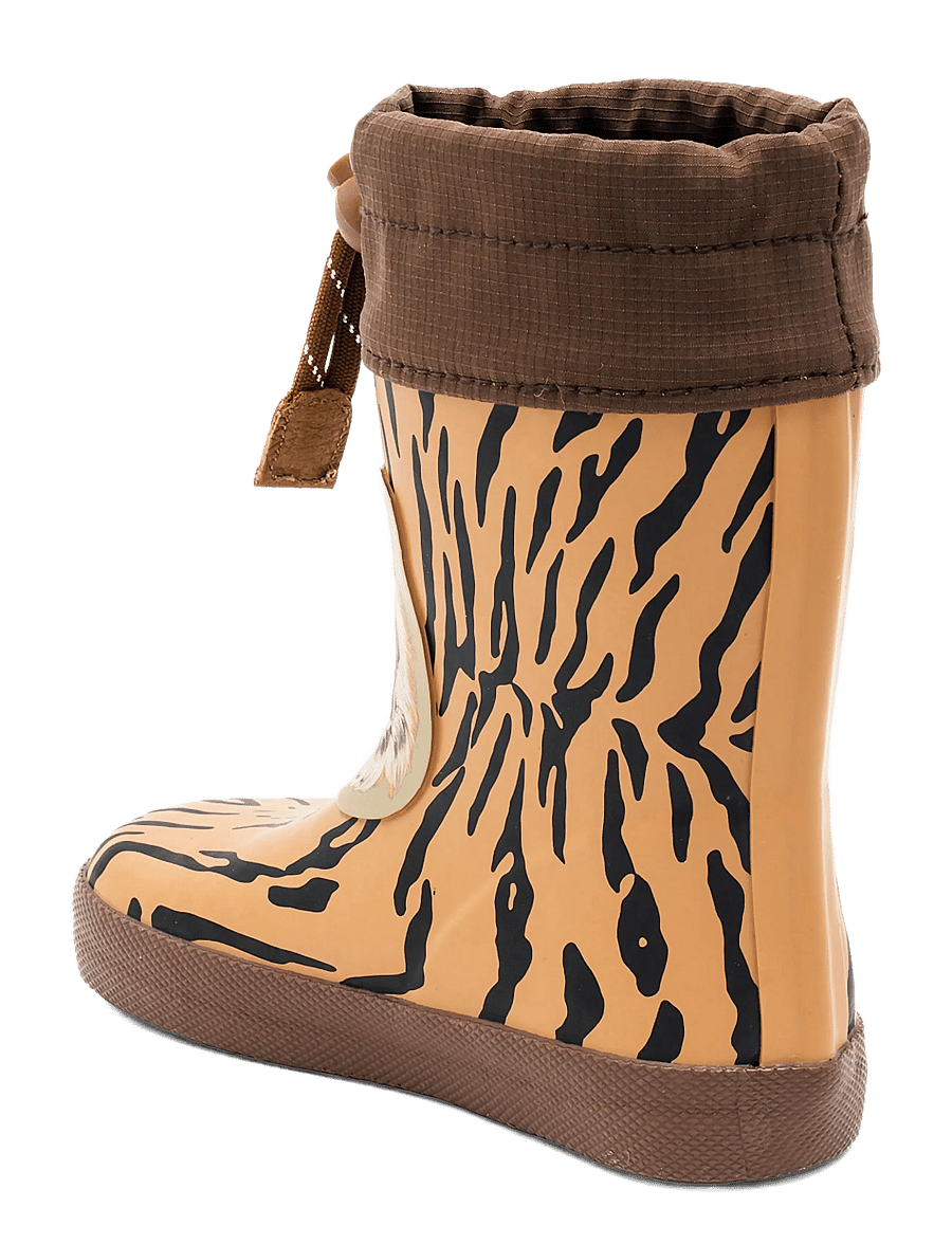 Bisgaard - bisgaard barefoot thermo high rubber - fodrade gummistövlar - tiger - 2