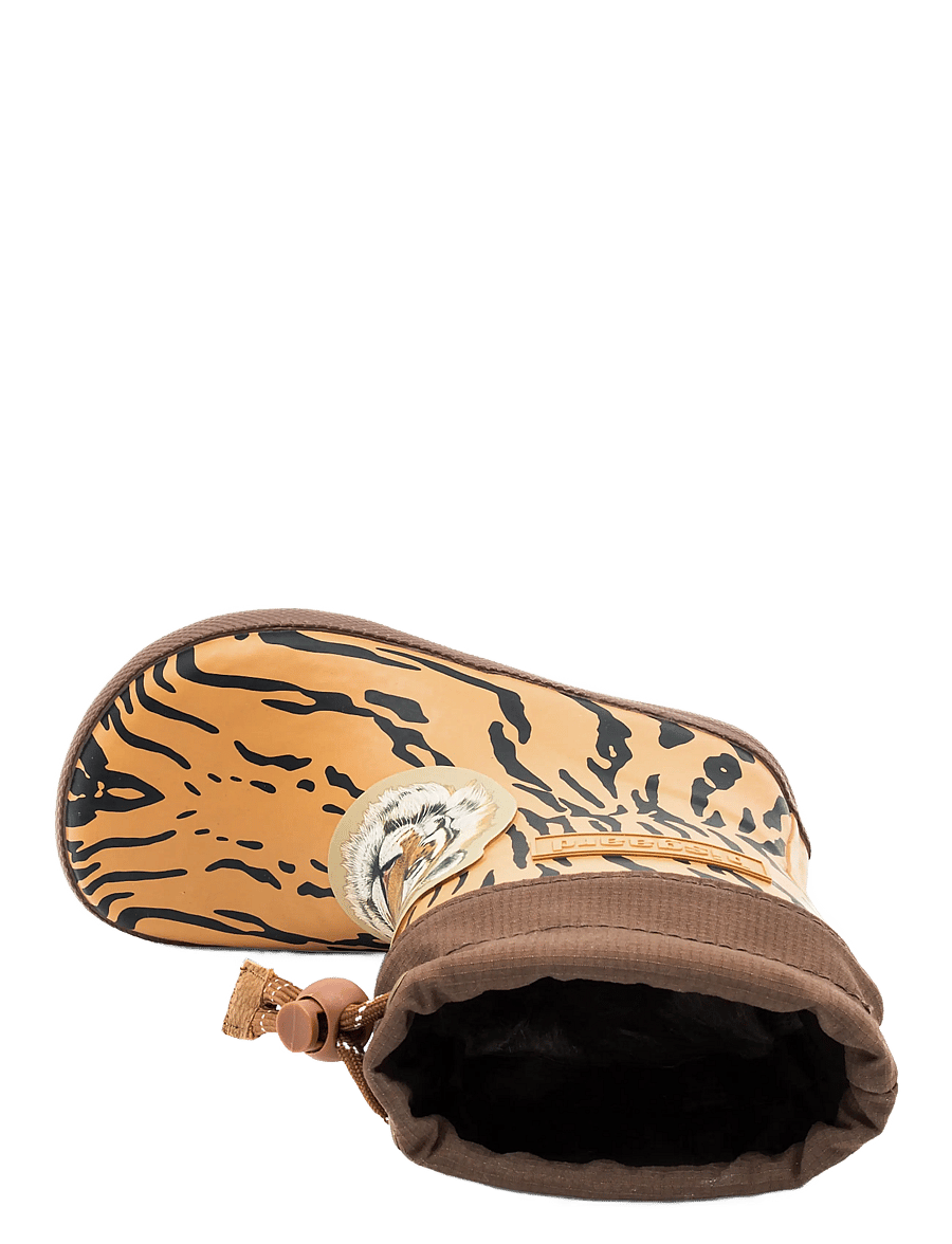 Bisgaard - bisgaard barefoot thermo high rubber - fodrade gummistövlar - tiger - 3
