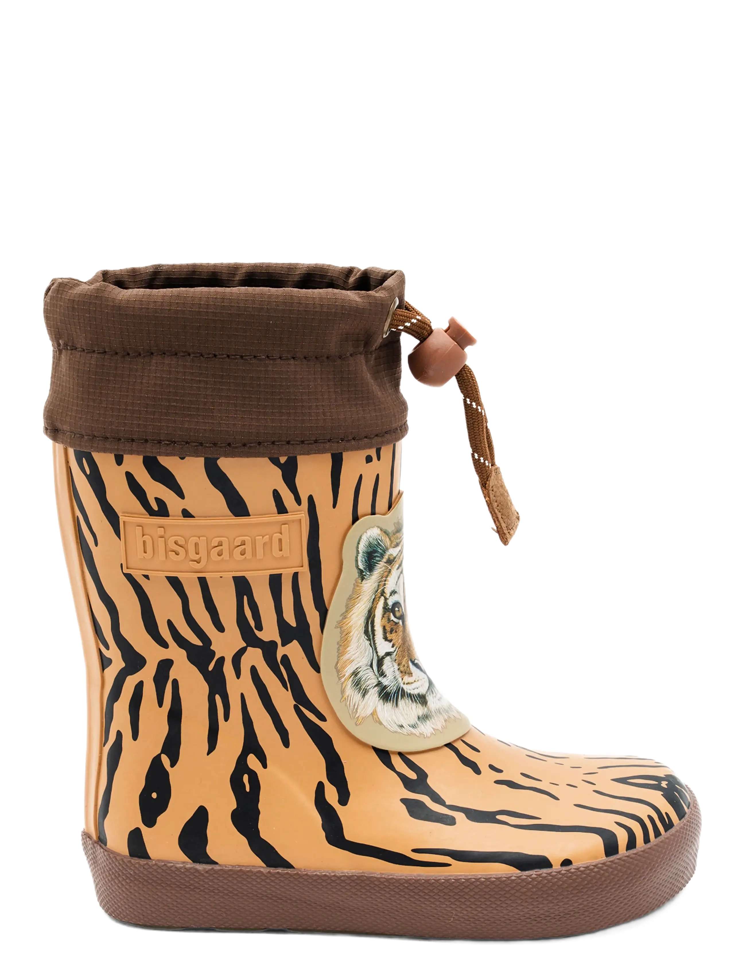 Bisgaard - bisgaard barefoot thermo high rubber - fodrade gummistövlar - tiger - 5