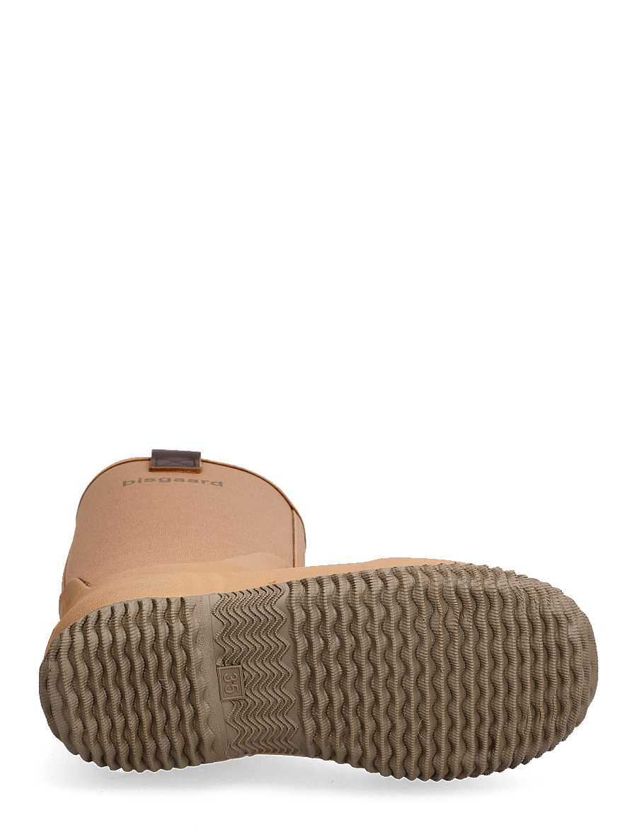 Bisgaard - bisgaard neo thermo - gummistøvler med linjer - camel - 5