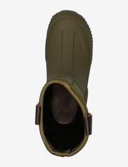 Bisgaard - bisgaard neo thermo - gummistøvler med linjer - green - 3