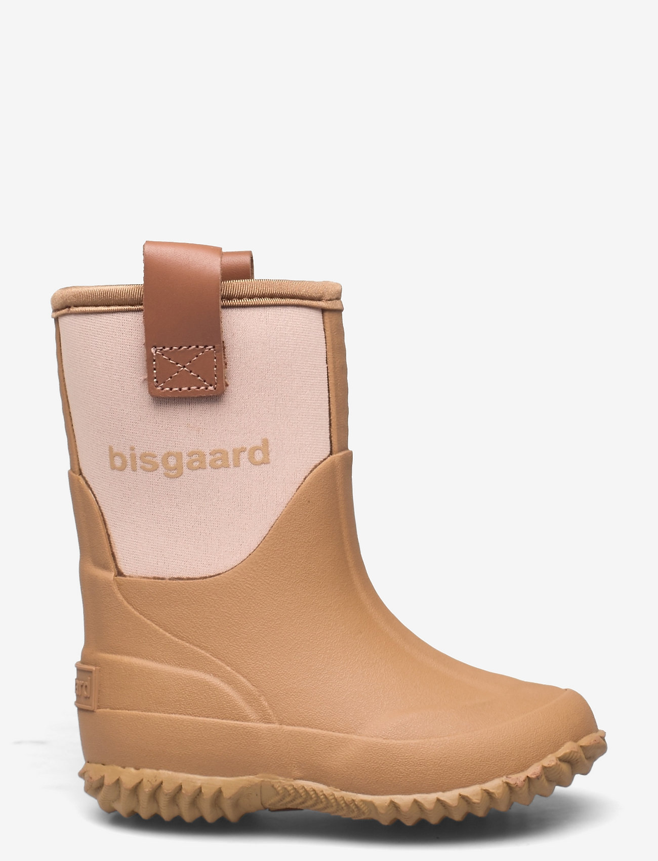 Bisgaard - bisgaard neo thermo - gummistøvler med linjer - nude - 1