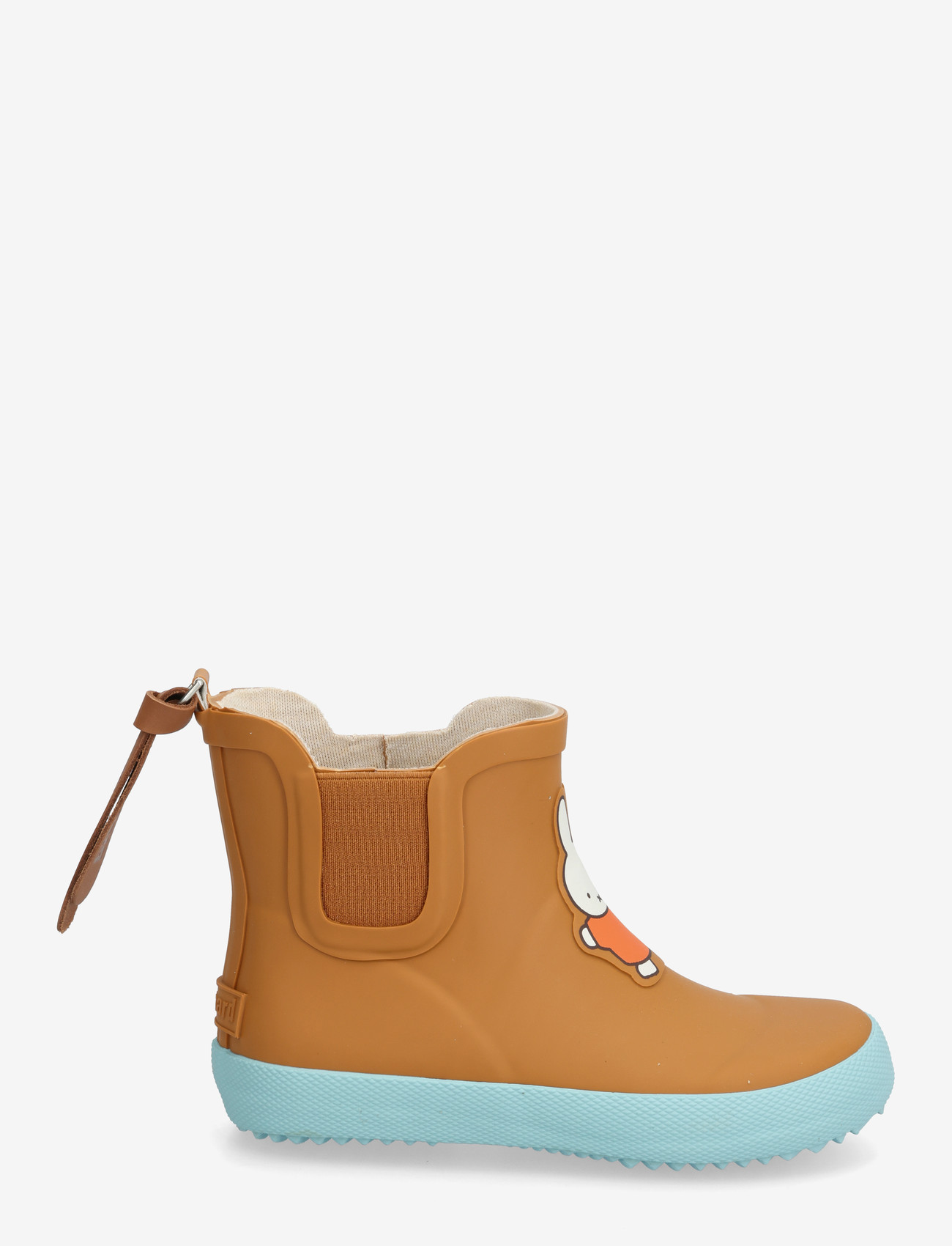 Bisgaard - miffy x bisgaard baby rubber - gummistøvler uden for - brown - 2