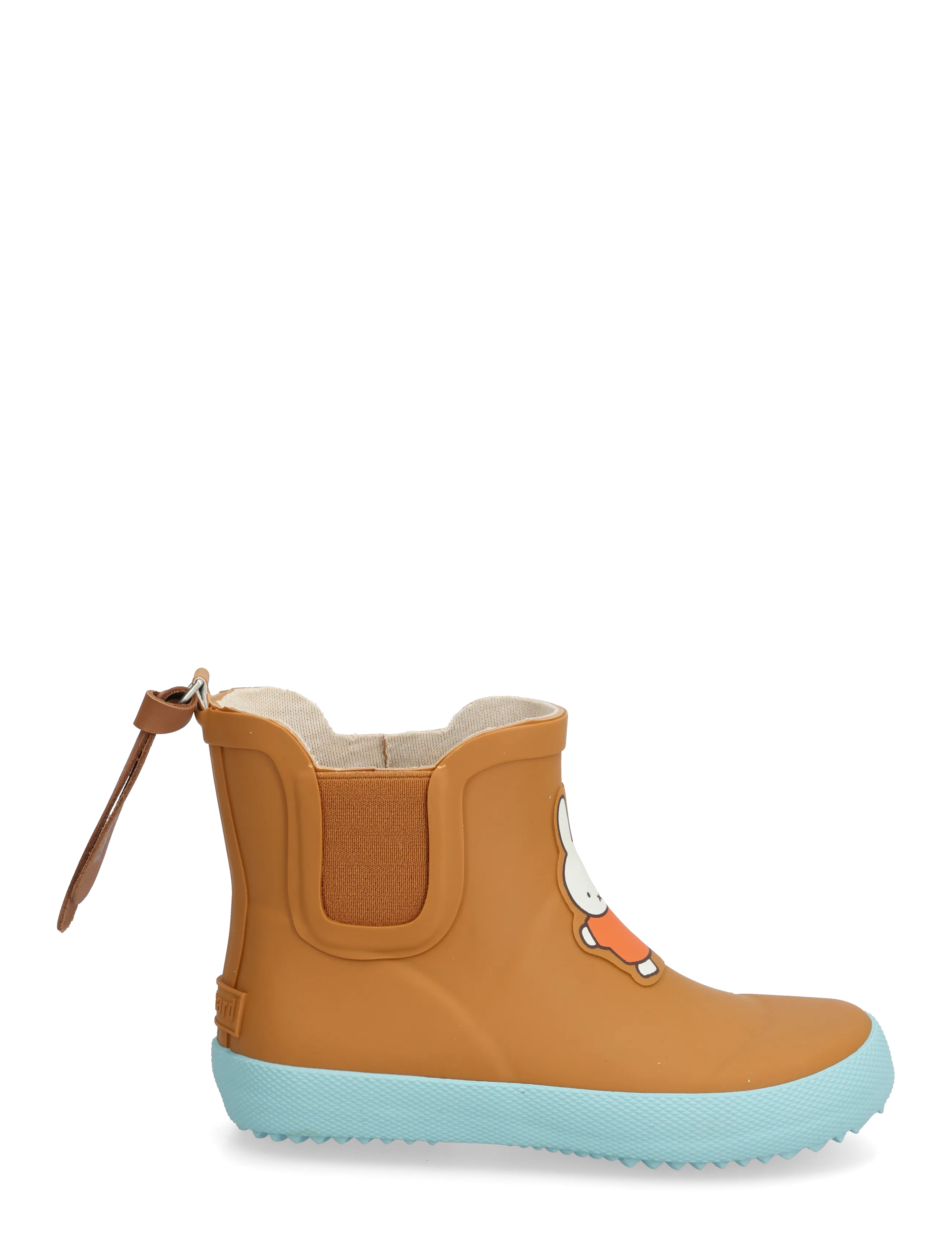 Bisgaard - miffy x bisgaard baby rubber - gummistøvler uden for - brown - 2