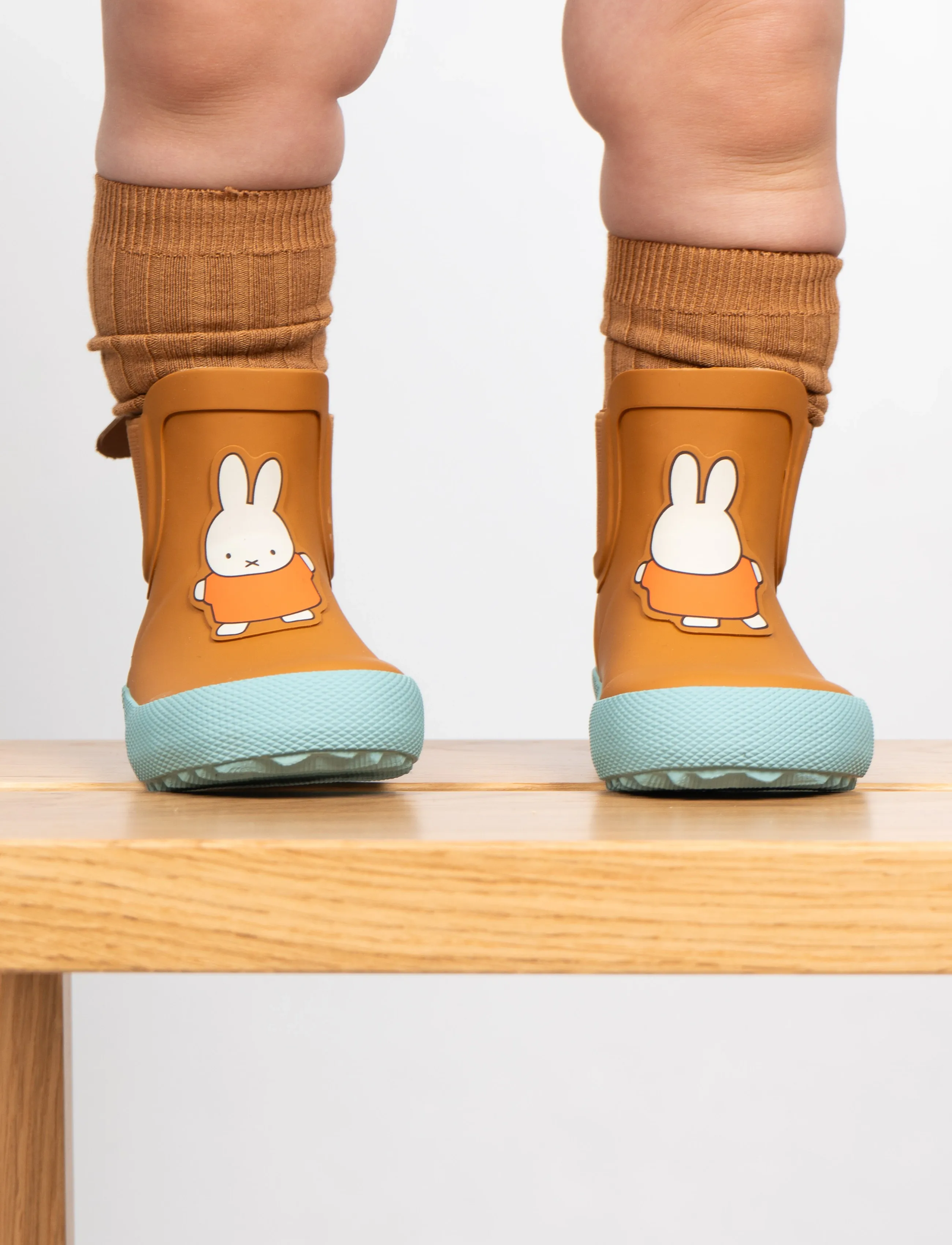 Bisgaard Miffy X Bisgaard Baby Rubber, Børn, Miffy Baby Gummistøvler, Brun, Str: 27/17.5CM