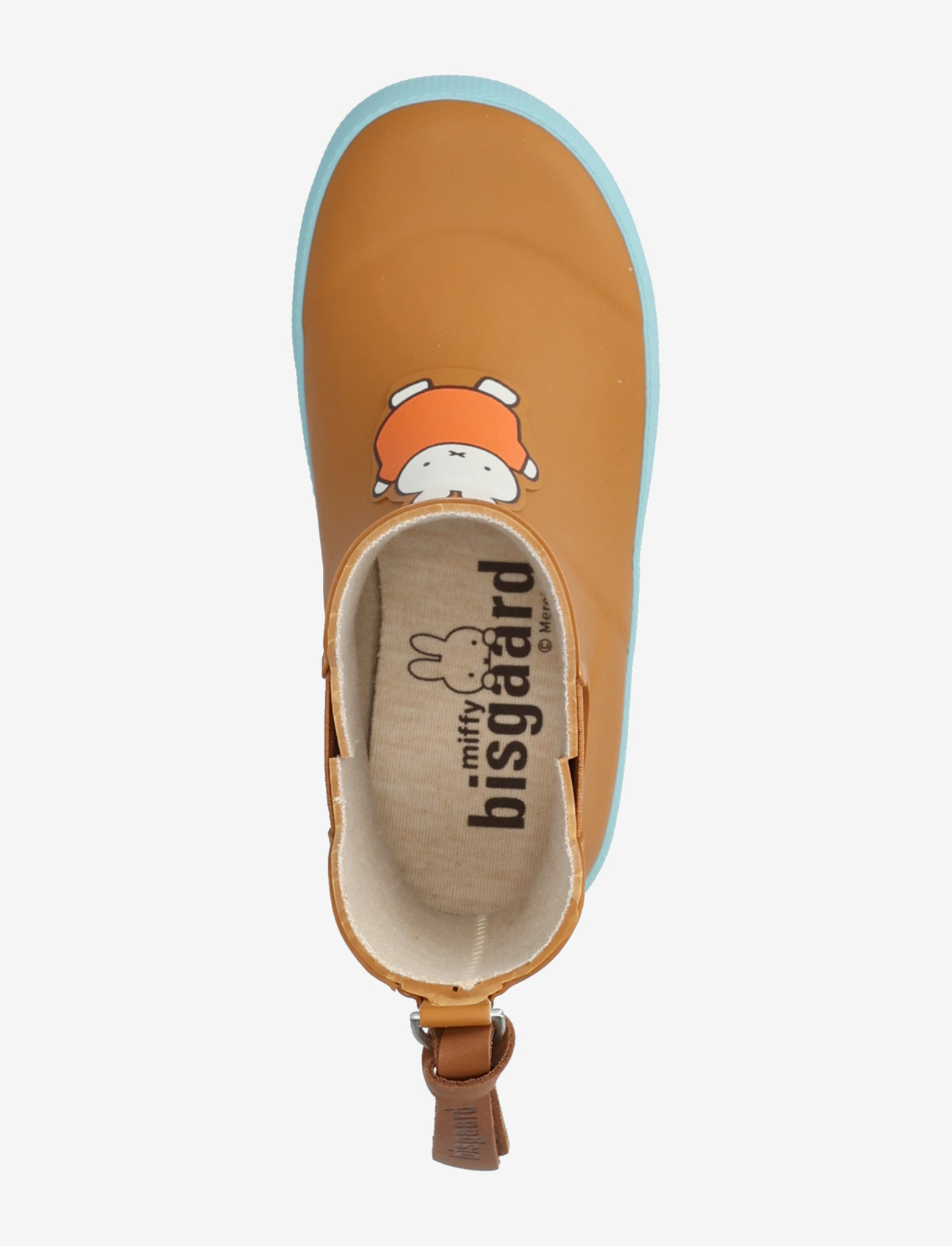 Bisgaard - miffy x bisgaard baby rubber - gummistøvler uden for - brown - 4