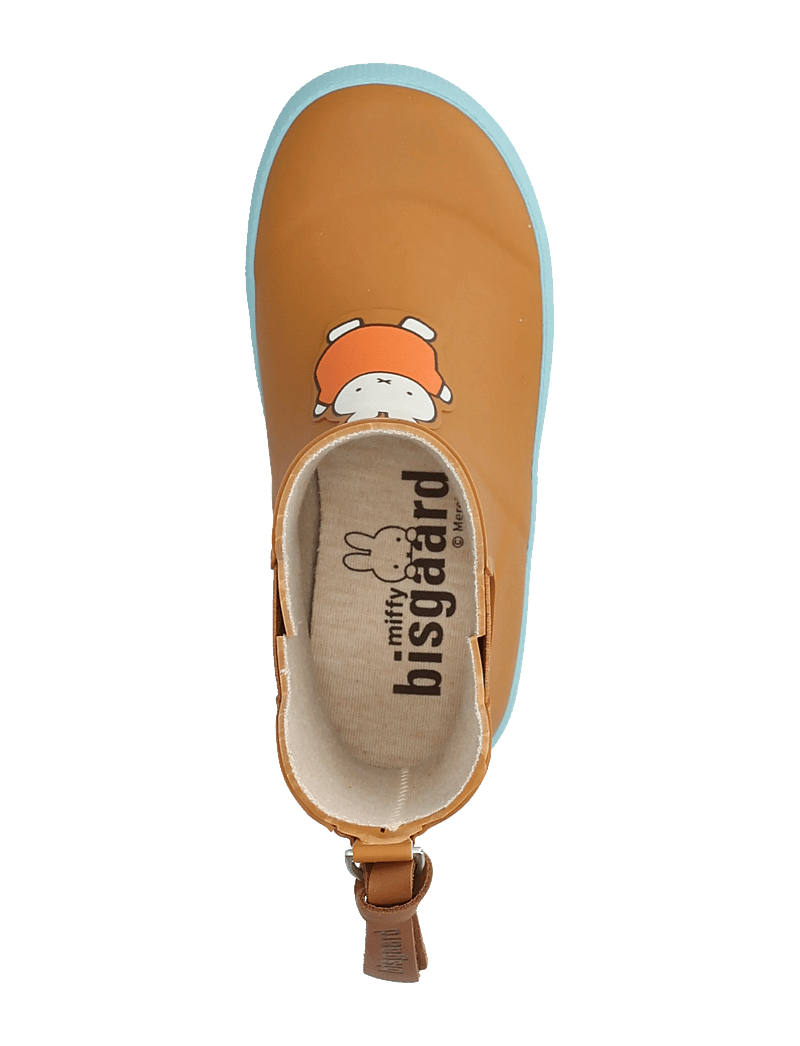 Bisgaard - miffy x bisgaard baby rubber - gummistøvler uden for - brown - 4