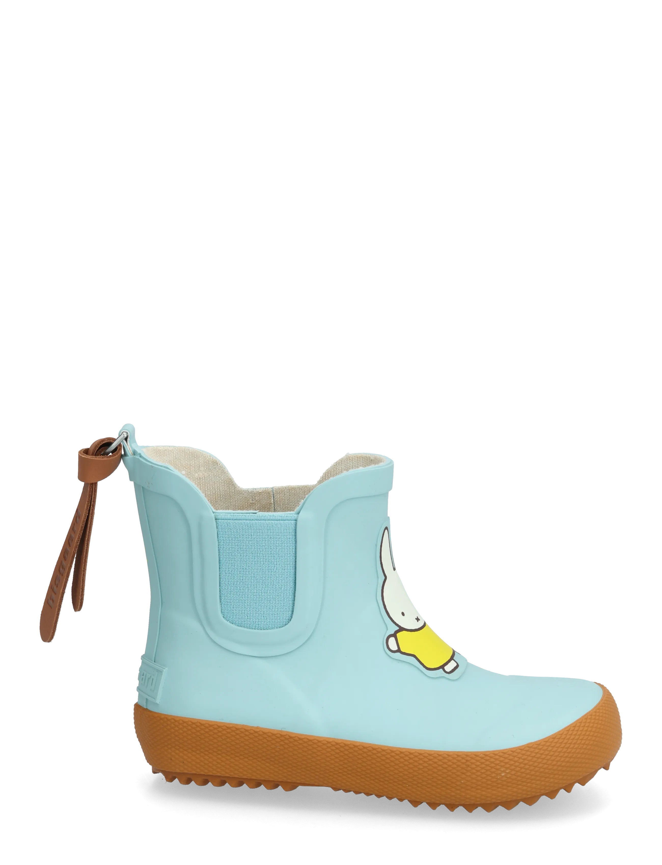 Bisgaard - miffy x bisgaard baby rubber - ungefütterte gummistiefel - sky blue - 2