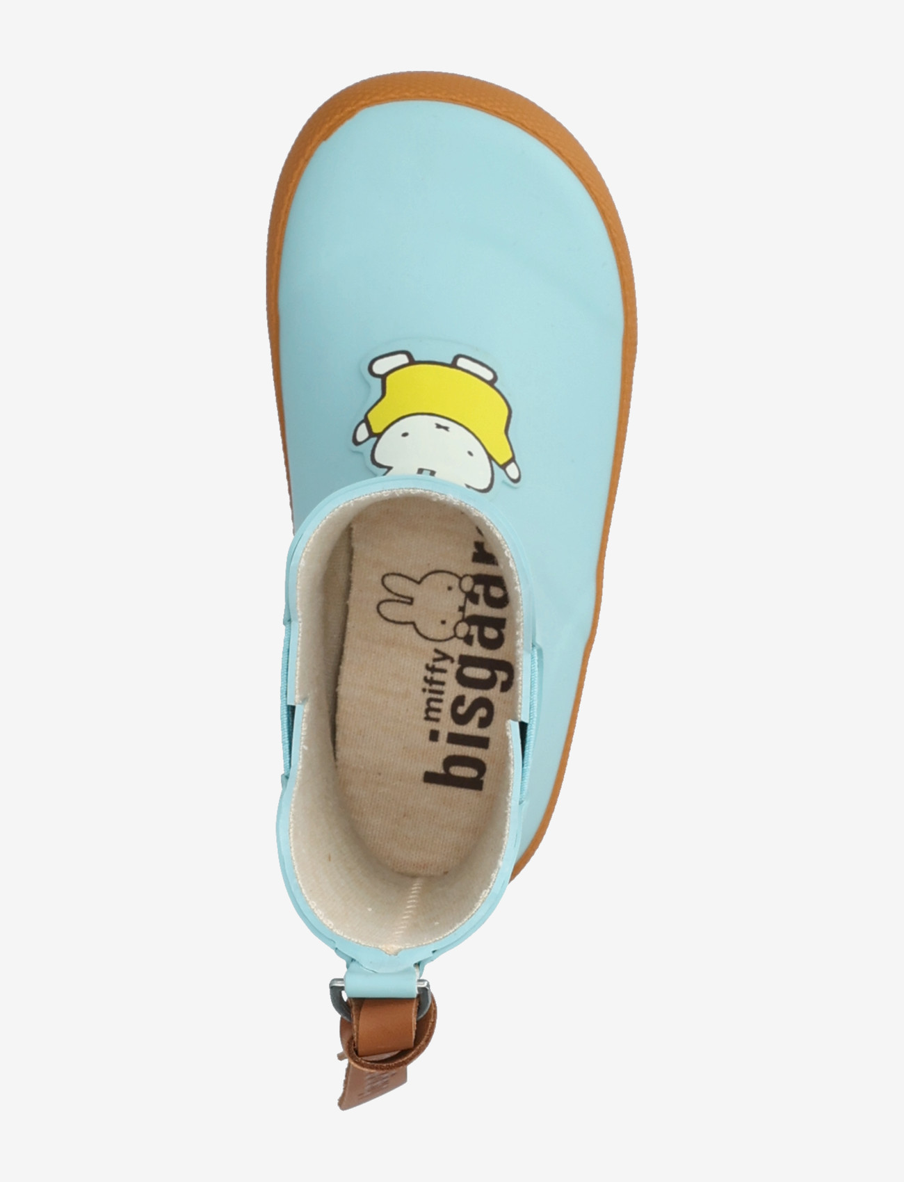 Bisgaard - miffy x bisgaard baby rubber - voodrita kummikud - sky blue - 4