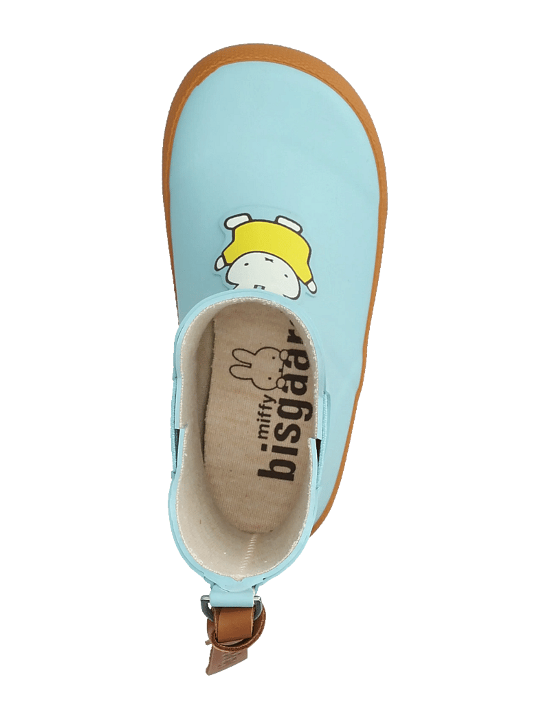 Bisgaard - miffy x bisgaard baby rubber - voodrita kummikud - sky blue - 4