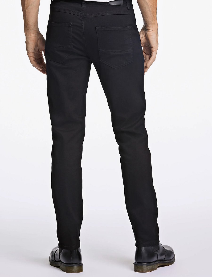 Bison - 5 pocket jeans - Superflex - Tapered fit - alt kitsenevad teksad - black - 4