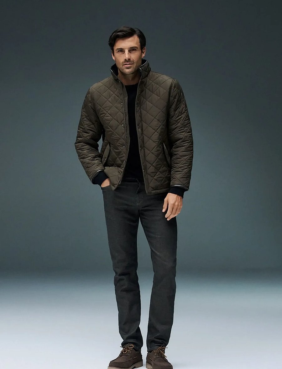 Bison - 5 pocket jeans - Superflex - Tapered fit - alt kitsenevad teksad - coated brown - 0