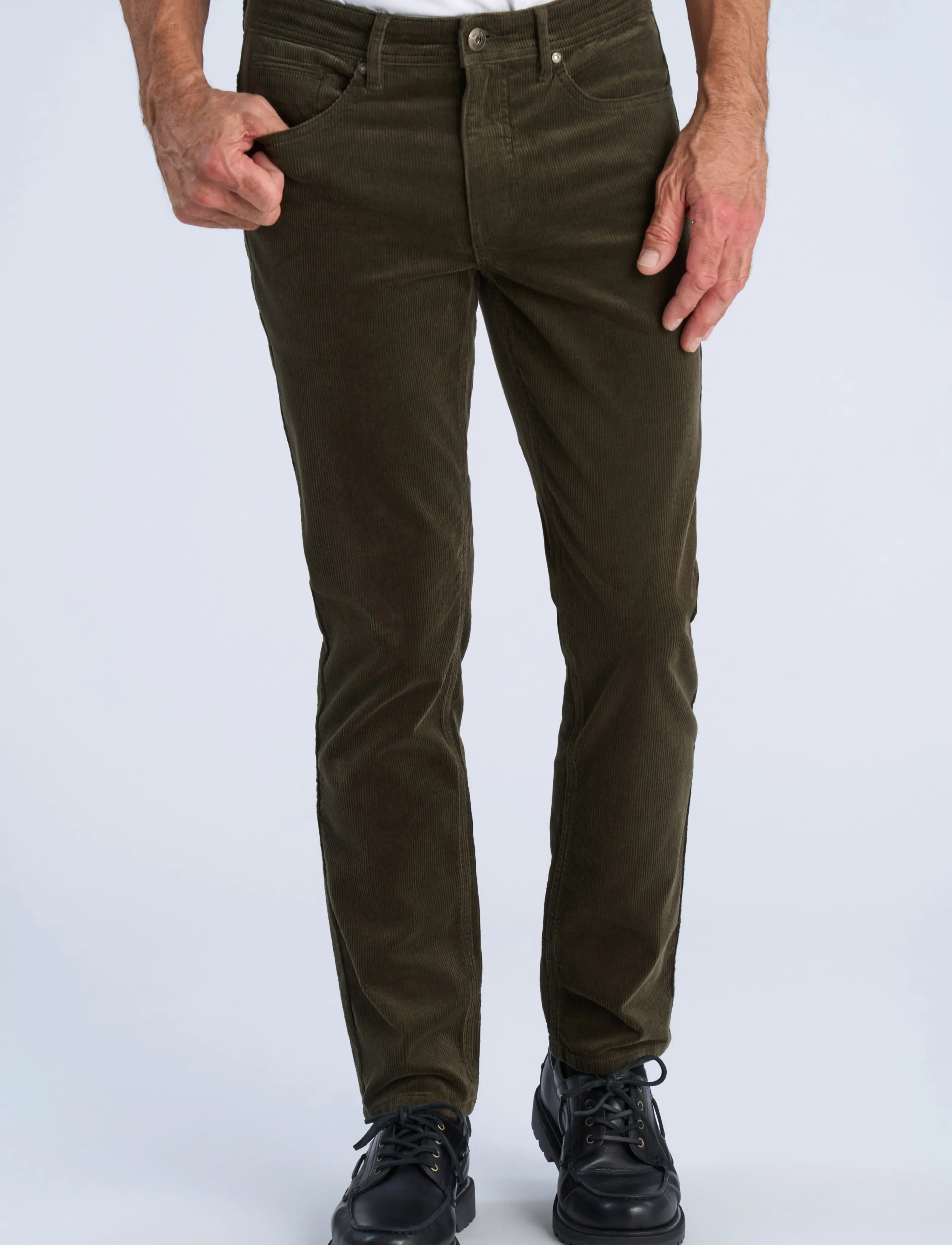Bison 5 Pocket Corduroy Pants casual byxor herr – bild 2