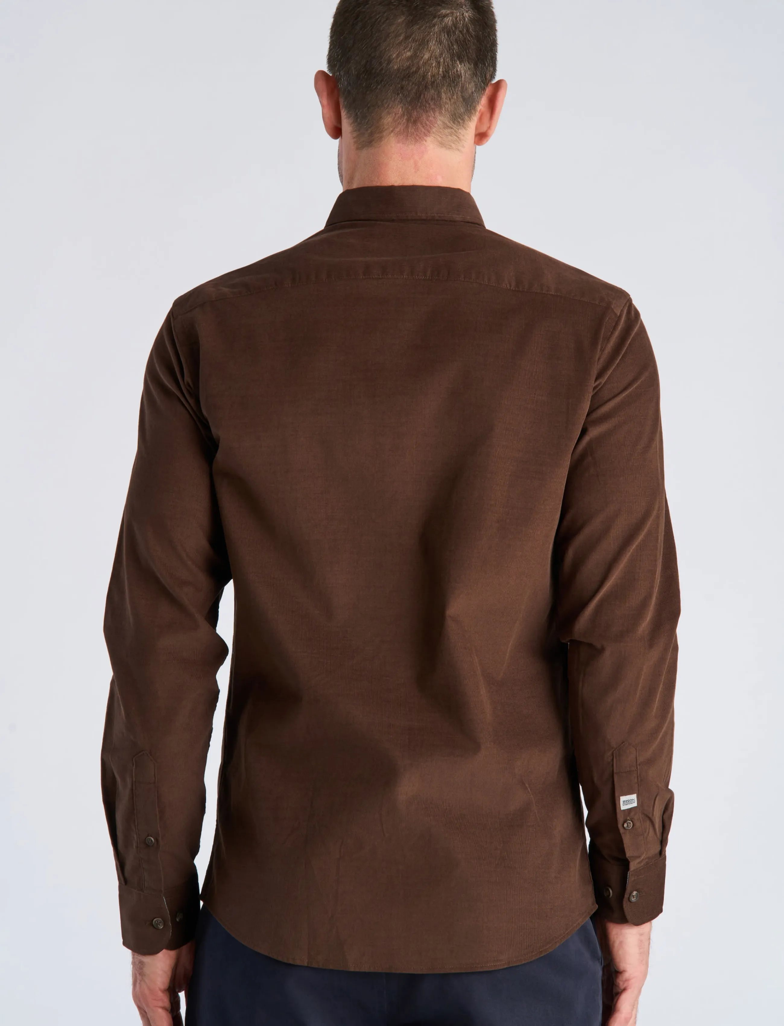 Bison Fine Corduroy Shirt L/S skjortor & blusar herr – bild 3