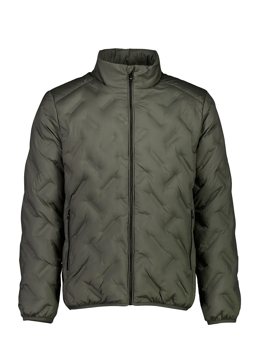 Bison - Quilted light weight jacket - herbstjacken - dk army - 1