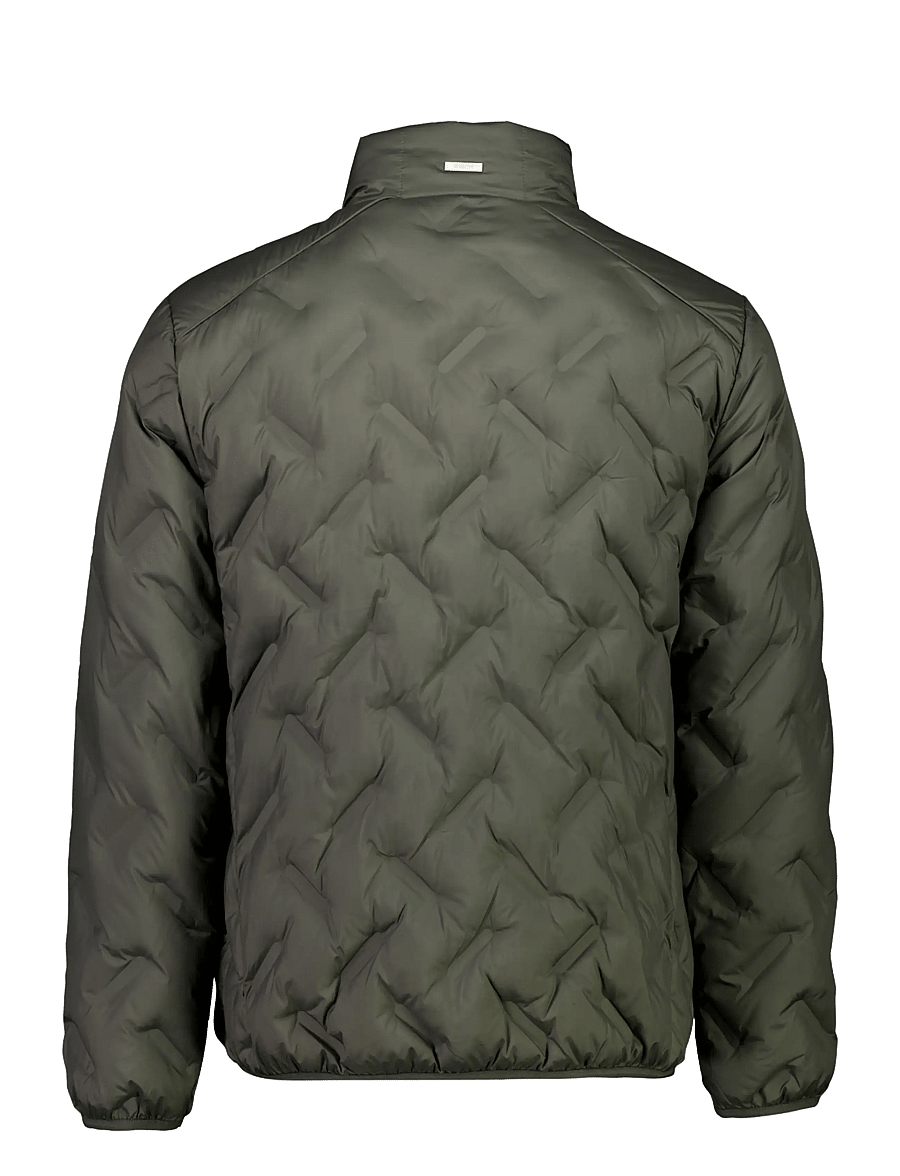 Bison - Quilted light weight jacket - herbstjacken - dk army - 2