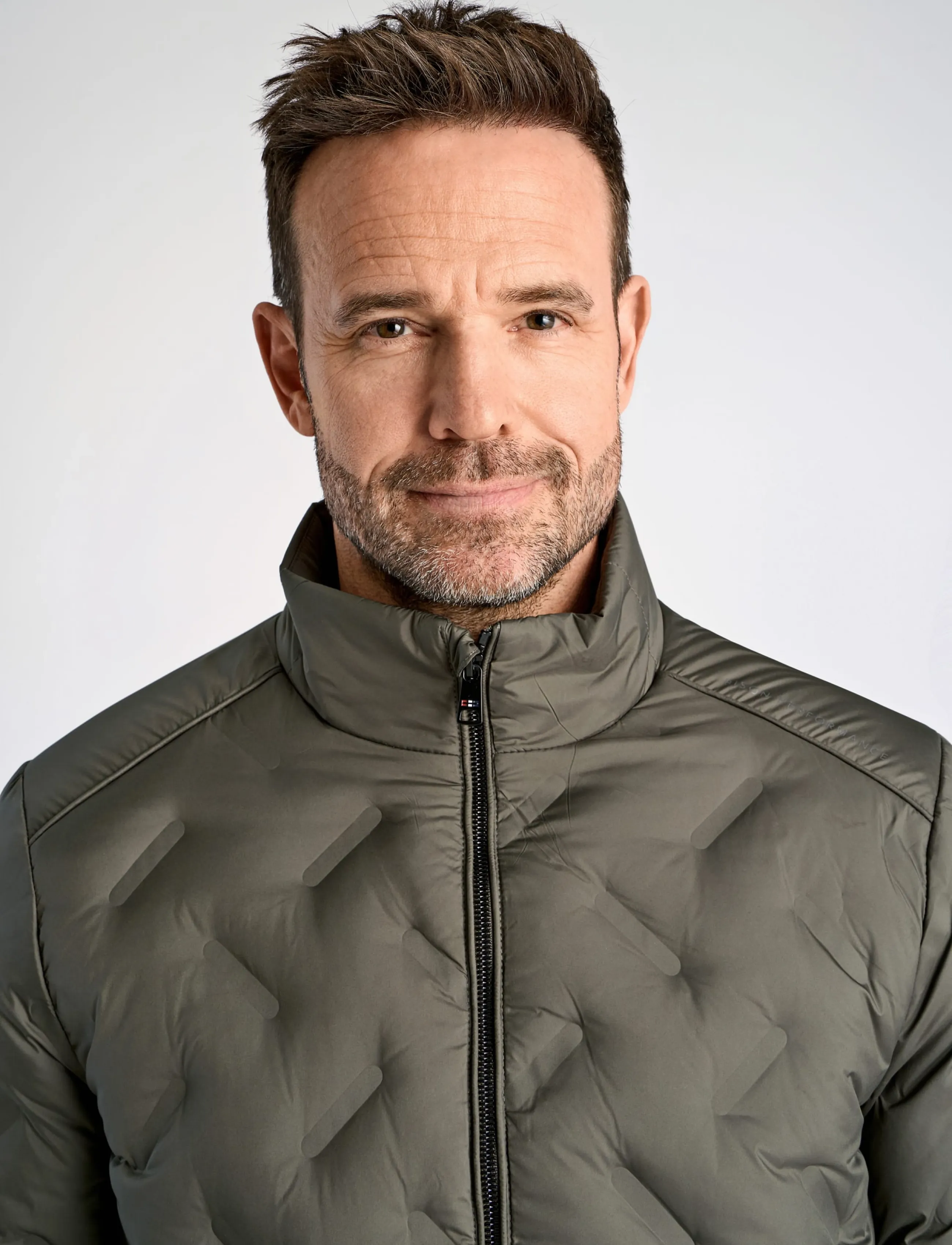 Bison - Quilted light weight jacket - herbstjacken - dk army - 5
