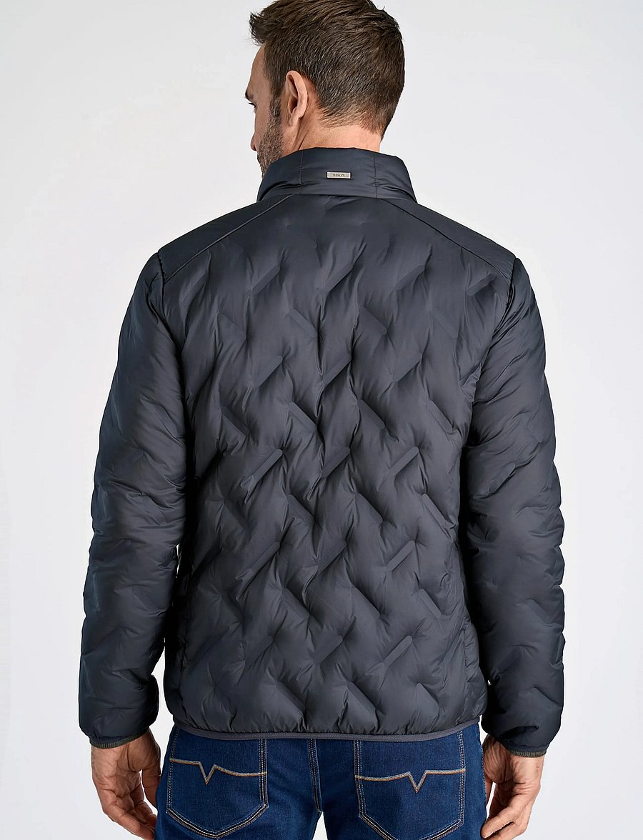 Bison - Quilted light weight jacket - herbstjacken - navy - 4