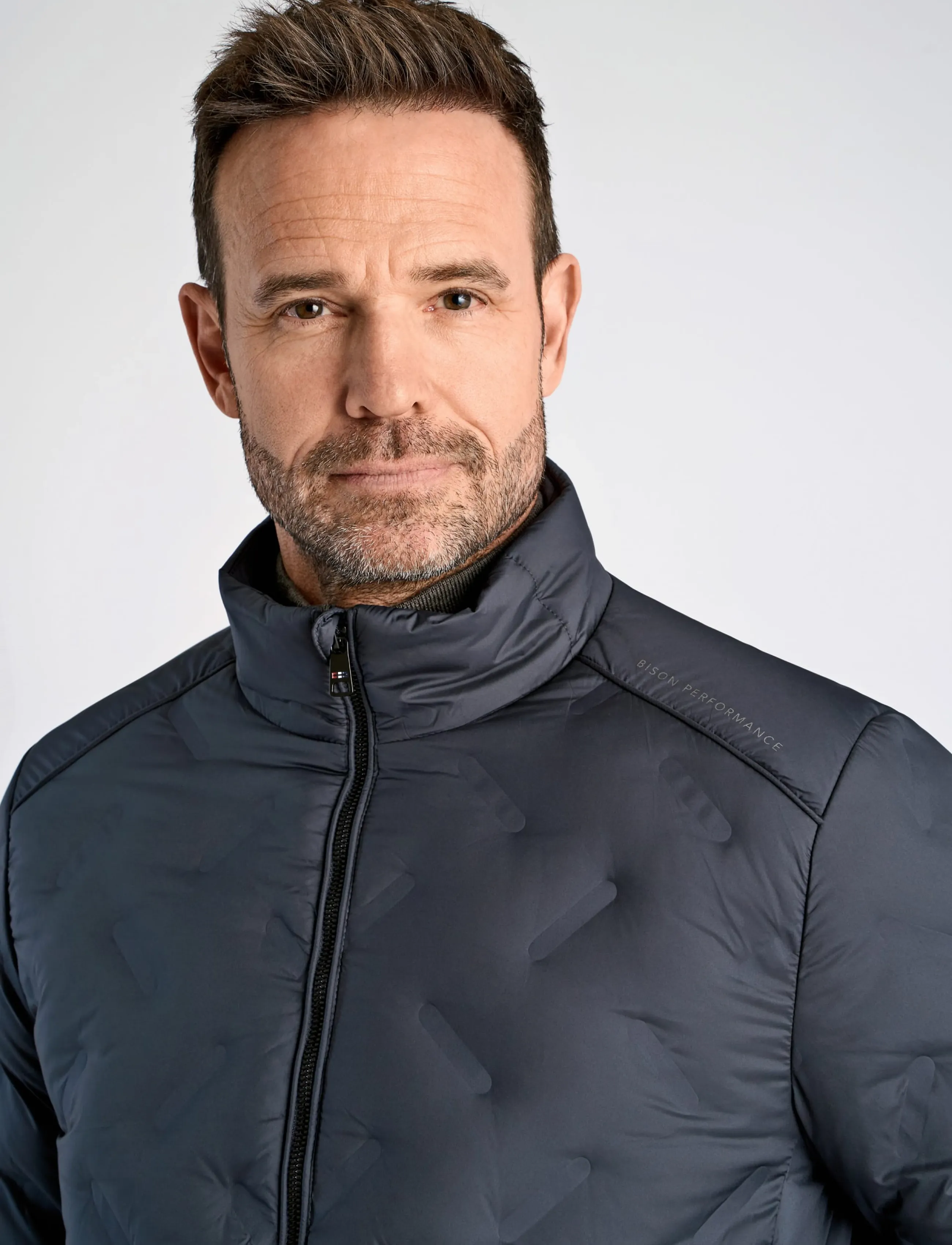 Bison - Quilted light weight jacket - herbstjacken - navy - 5