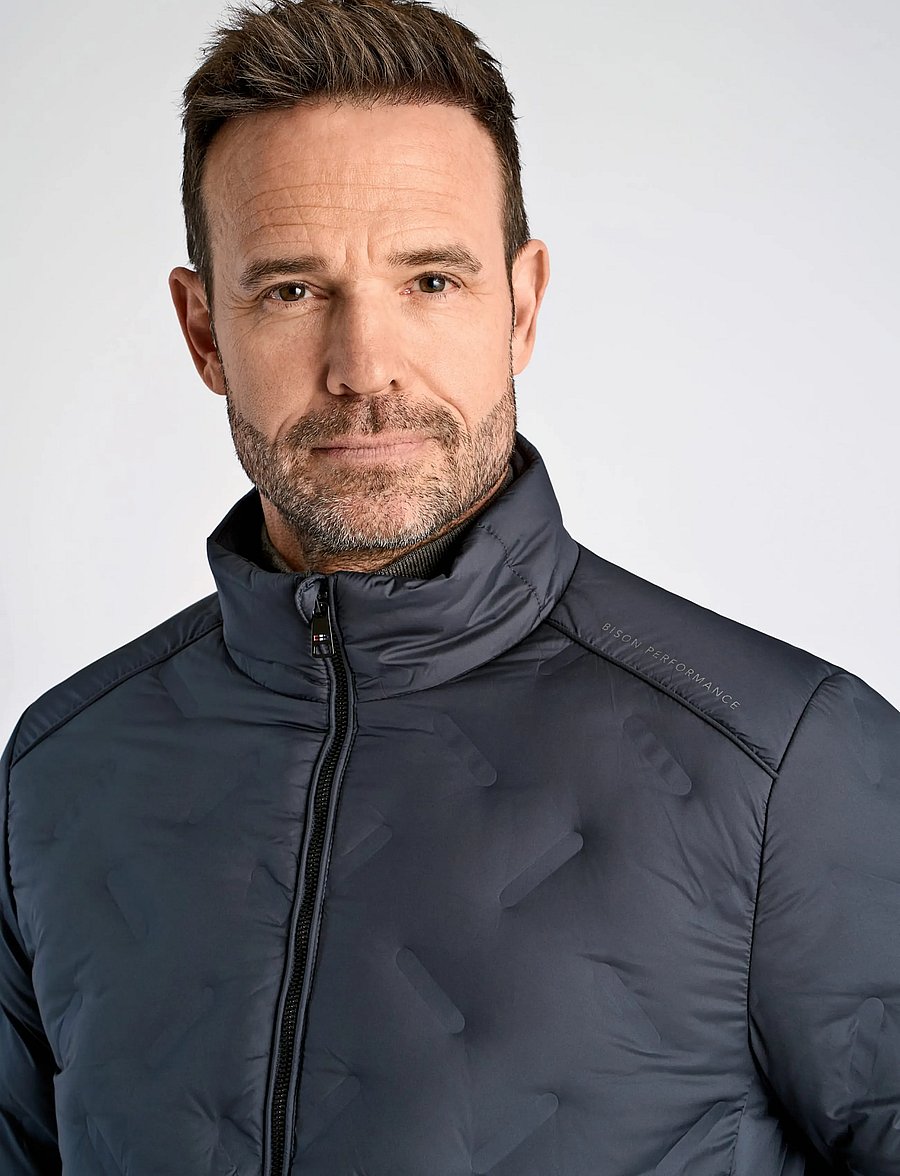 Bison - Quilted light weight jacket - herbstjacken - navy - 5