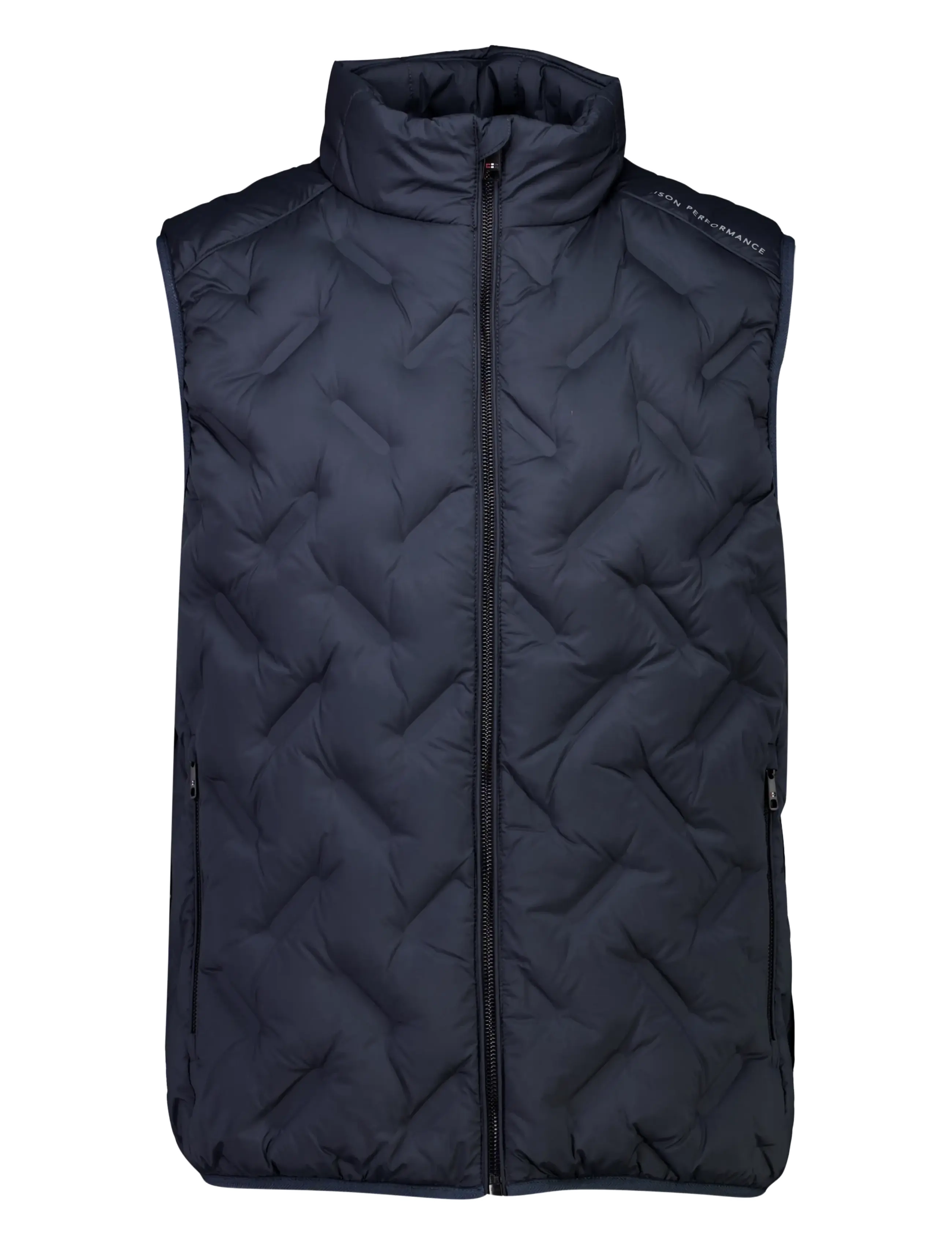 Bison Quilted light weight vest - Ytterkläder - NAVY / navy