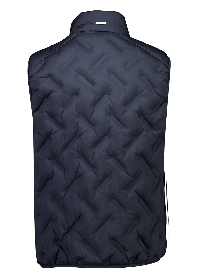 Bison - Quilted light weight vest - västar - navy - 1